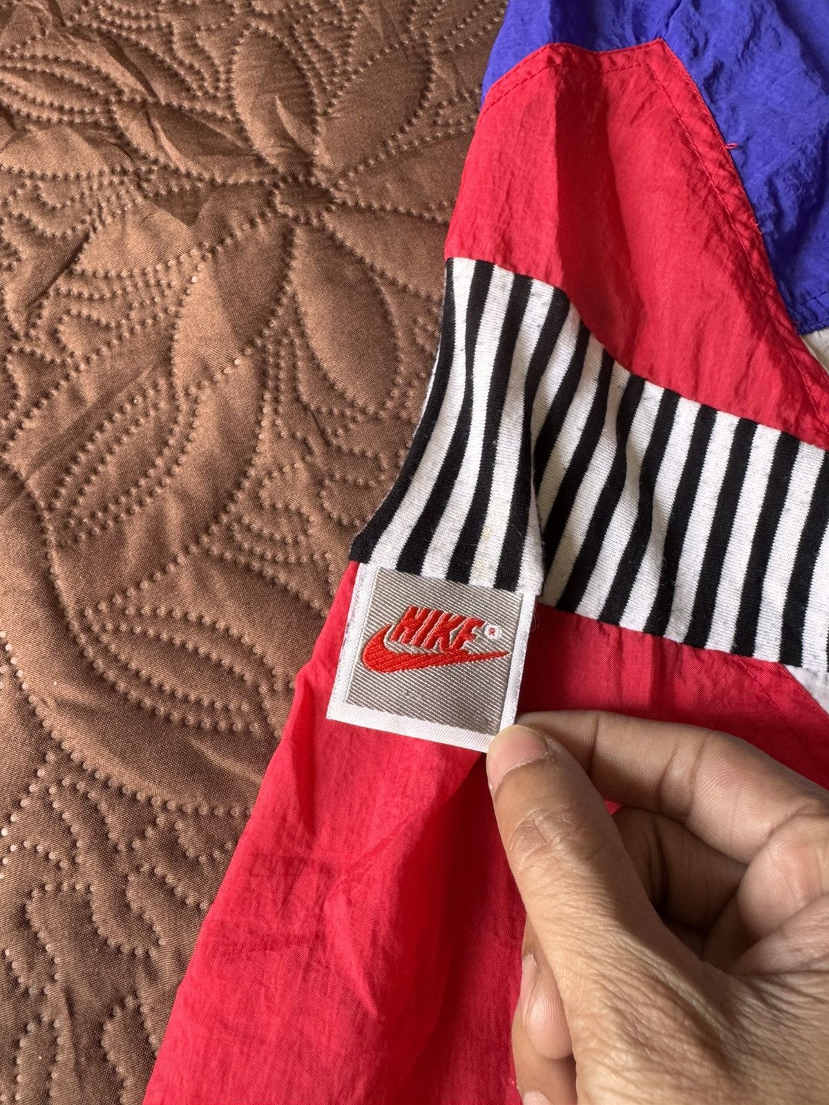 Vinti Andrews Vinti Andrews Archive Reconstructed Patchwork Nike rare❗️ Size US L / EU 52-54 / 3 - 6 Thumbnail