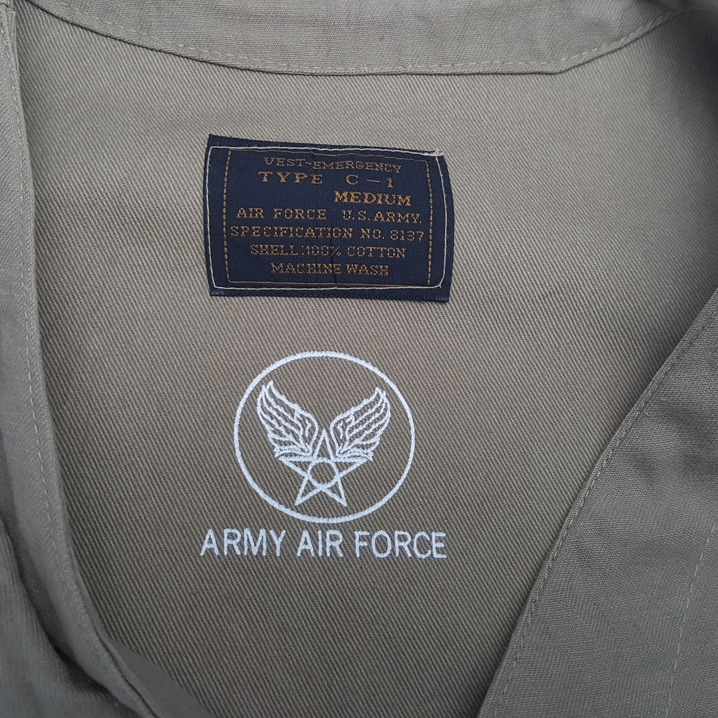 ARMY AIR FORCE Vest Tactical Pocket Design
