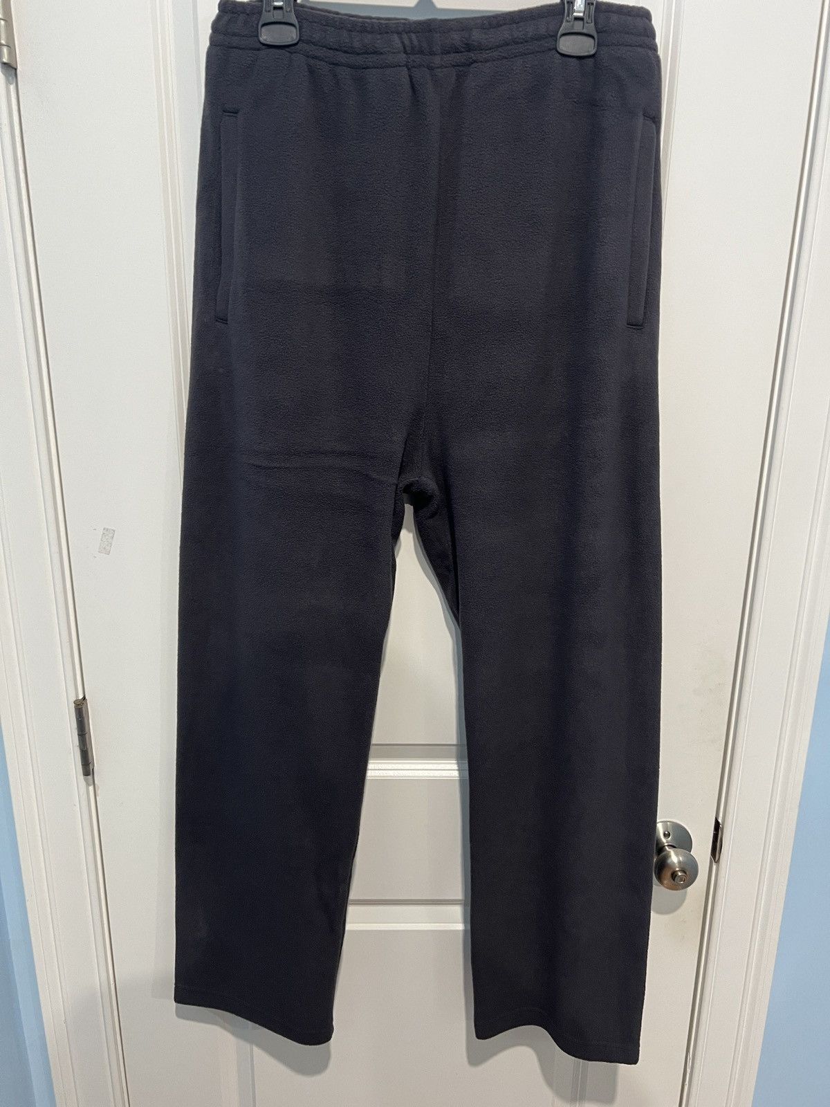 Yeezy Gap Balenciaga Polar Fleece Joggers Dark Gray