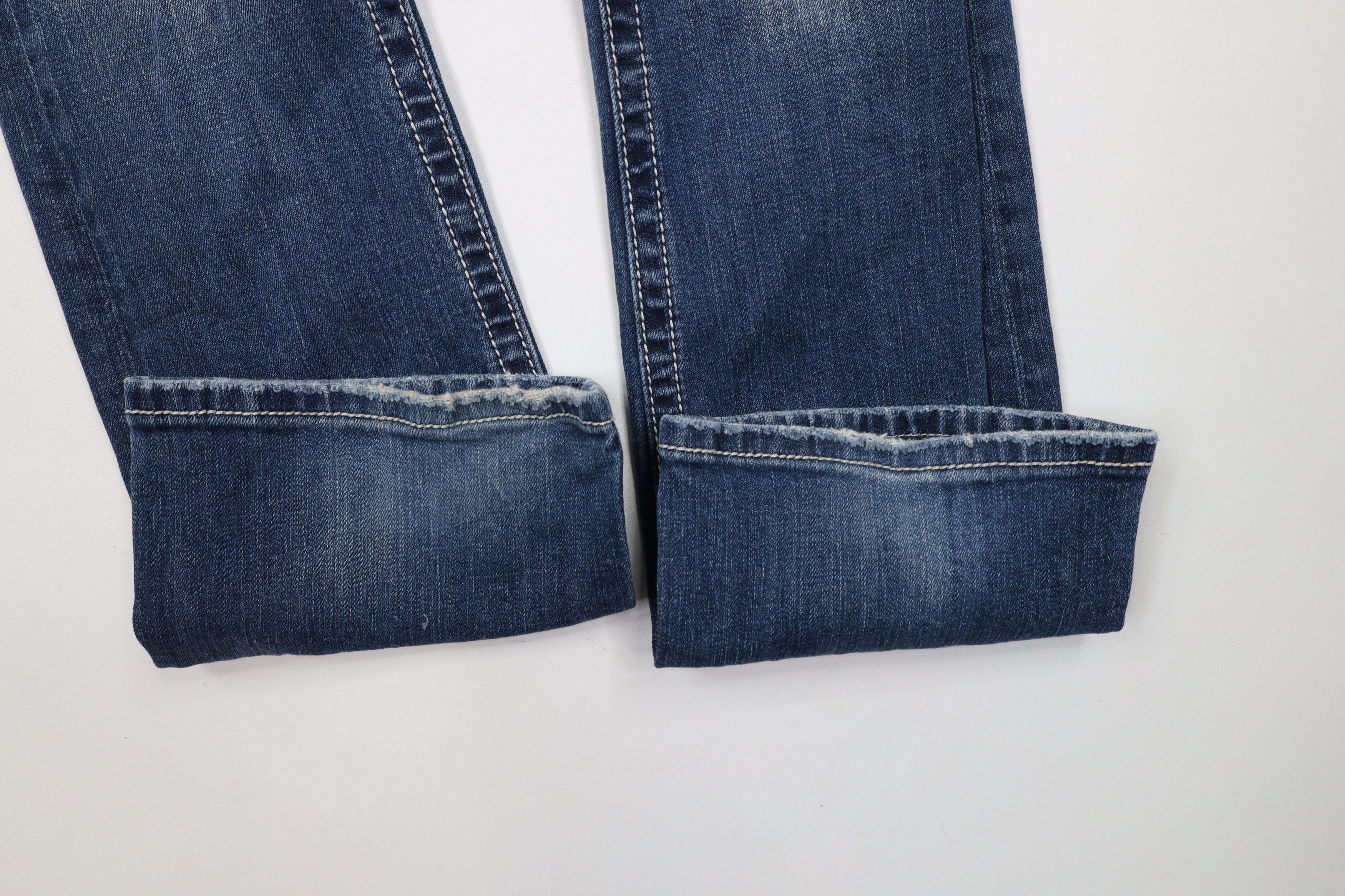 Miss Me × Vintage Miss Me Thick Stitch Jeweled Bootcut Denim Jeans Blue Size 28" / US 6 / IT 42 - 7 Thumbnail