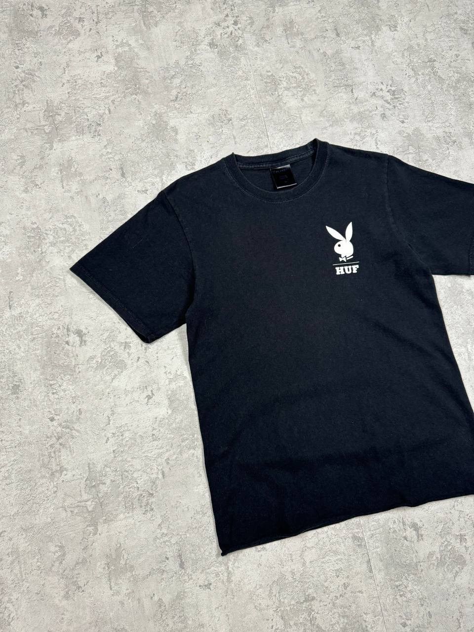 Playboy Huf & PlayBoy Black T-Shirt Big Logo Size S Size US S / EU 44-46 / 1 - 6 Thumbnail