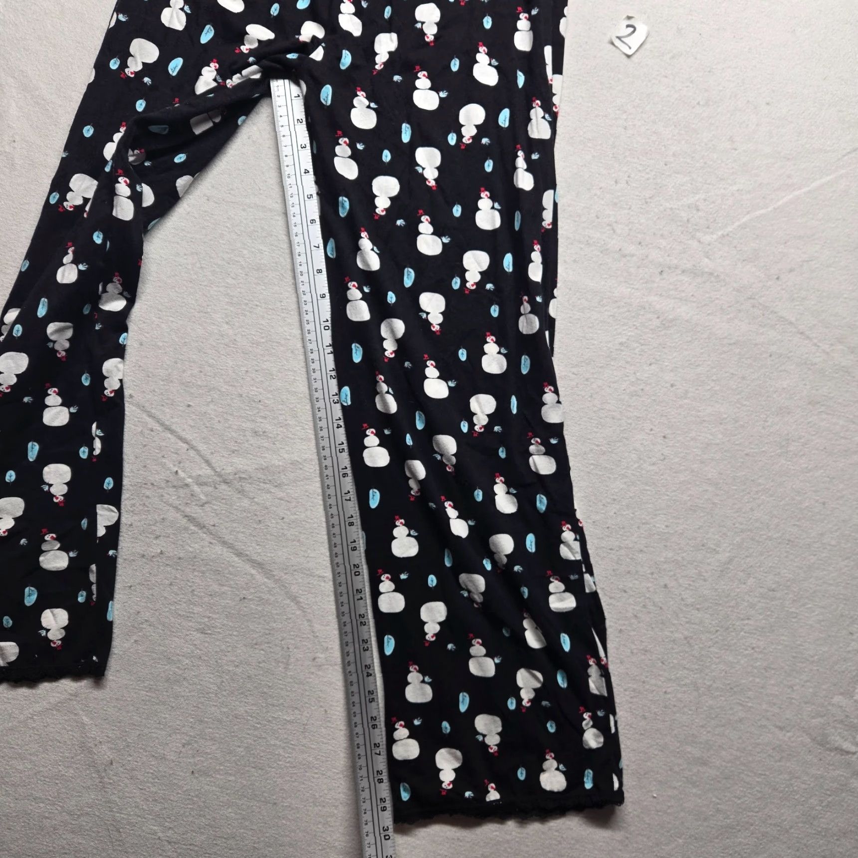 Vintage HUE Pajama Pants Shirt? Size 36" / US 14 / IT 50 - 6 Thumbnail