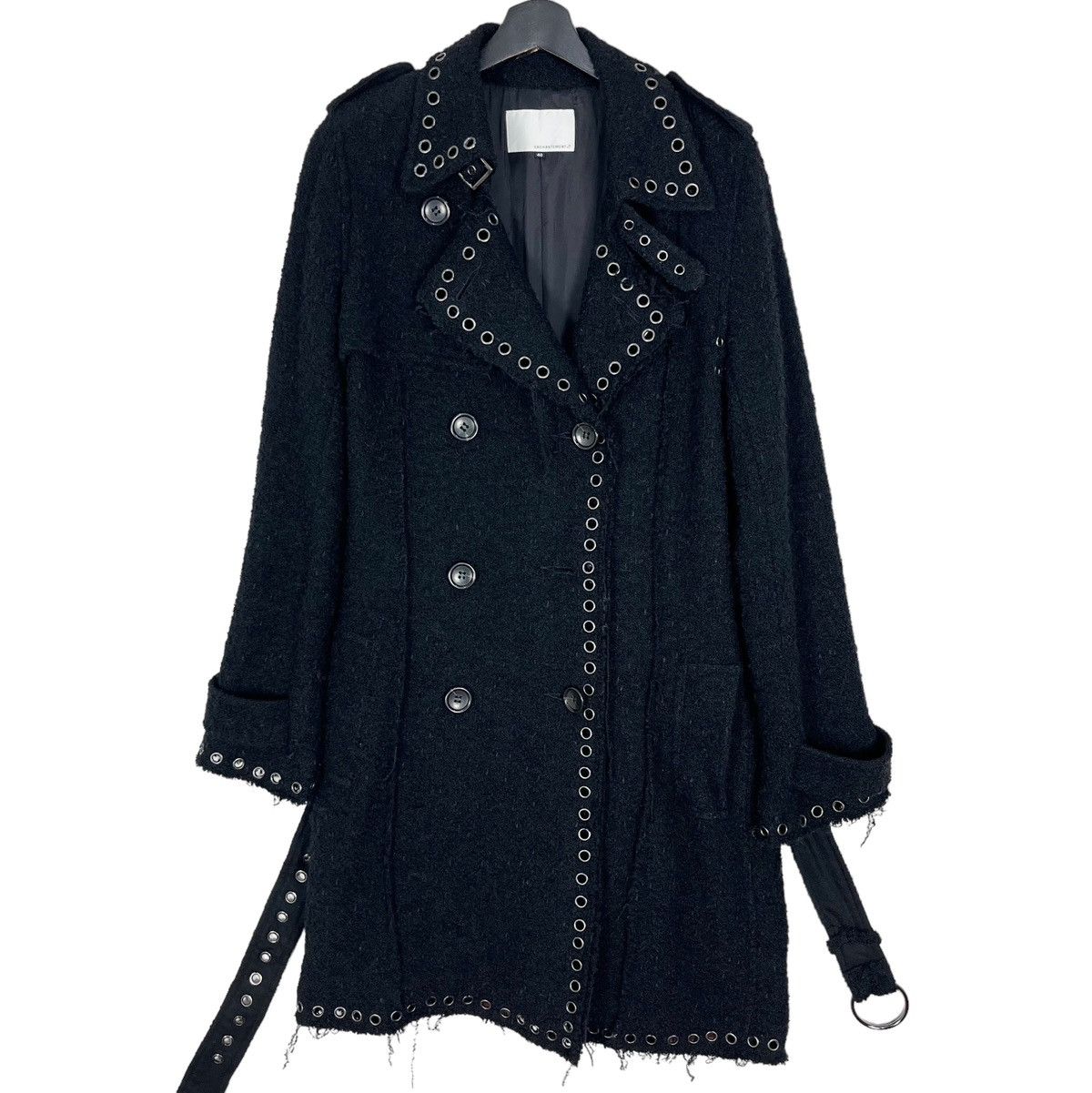 Enchantment × Japanese Brand Japanese Brand Enchantment Wool Stretch Gothic Women Coat Size S / US 4 / IT 40 - 6 Thumbnail