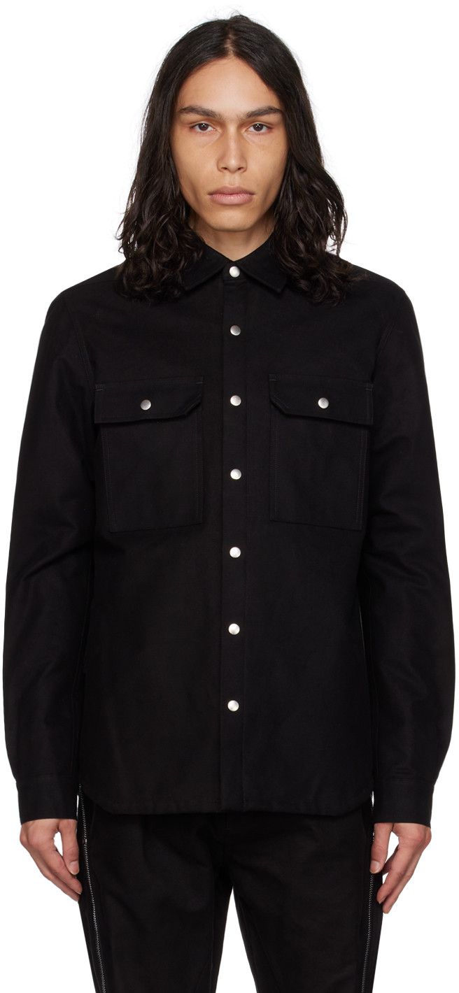 Rick Owens o1mris0824 Padded Jacket in Black Size US M / EU 48-50 / 2 - 5 Thumbnail