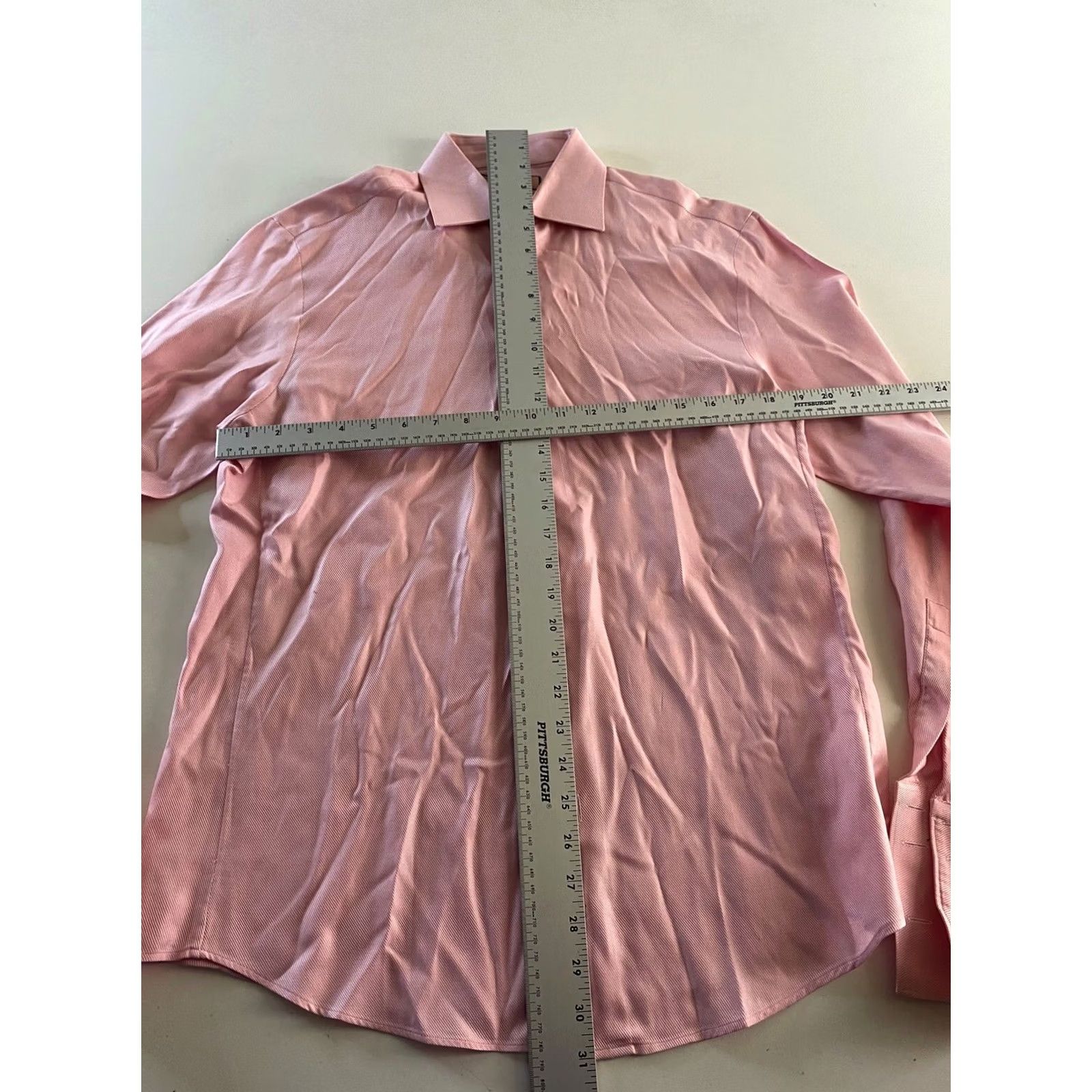 Pinko Thomas Pink Slim fit LONG SLEEVE SHIRT Small S Mens Size US S / EU 44-46 / 1 - 4 Thumbnail