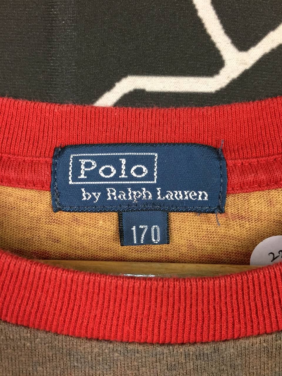 Polo Ralph Lauren Vtg Polo Ralph Lauren Multicolor Striped Pocket Tee Size US L / EU 52-54 / 3 - 8 Thumbnail
