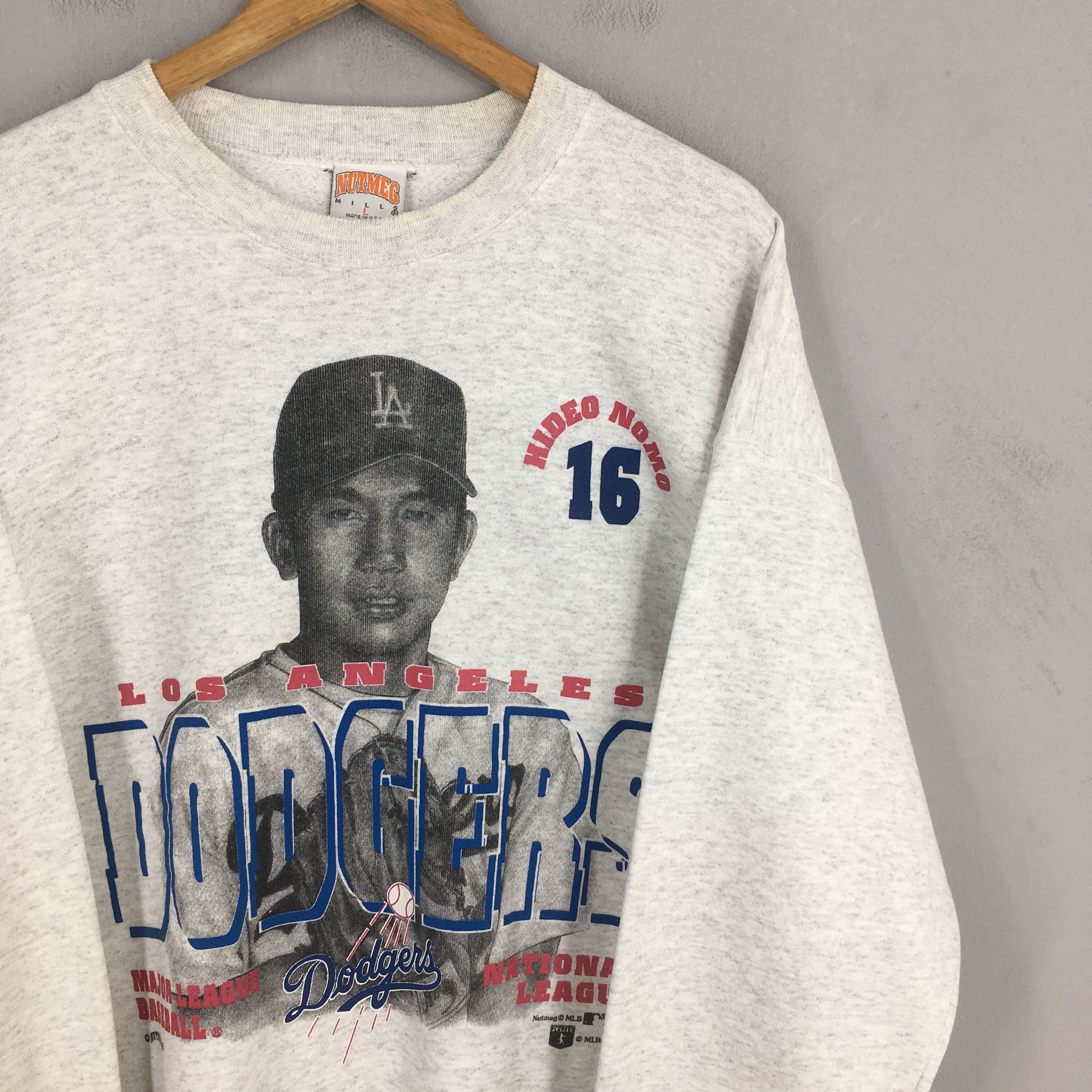 MLB × Vintage Vintage Los Angeles Dodgers MLB Sweatshirt Large Size US L / EU 52-54 / 3 - 2 Thumbnail