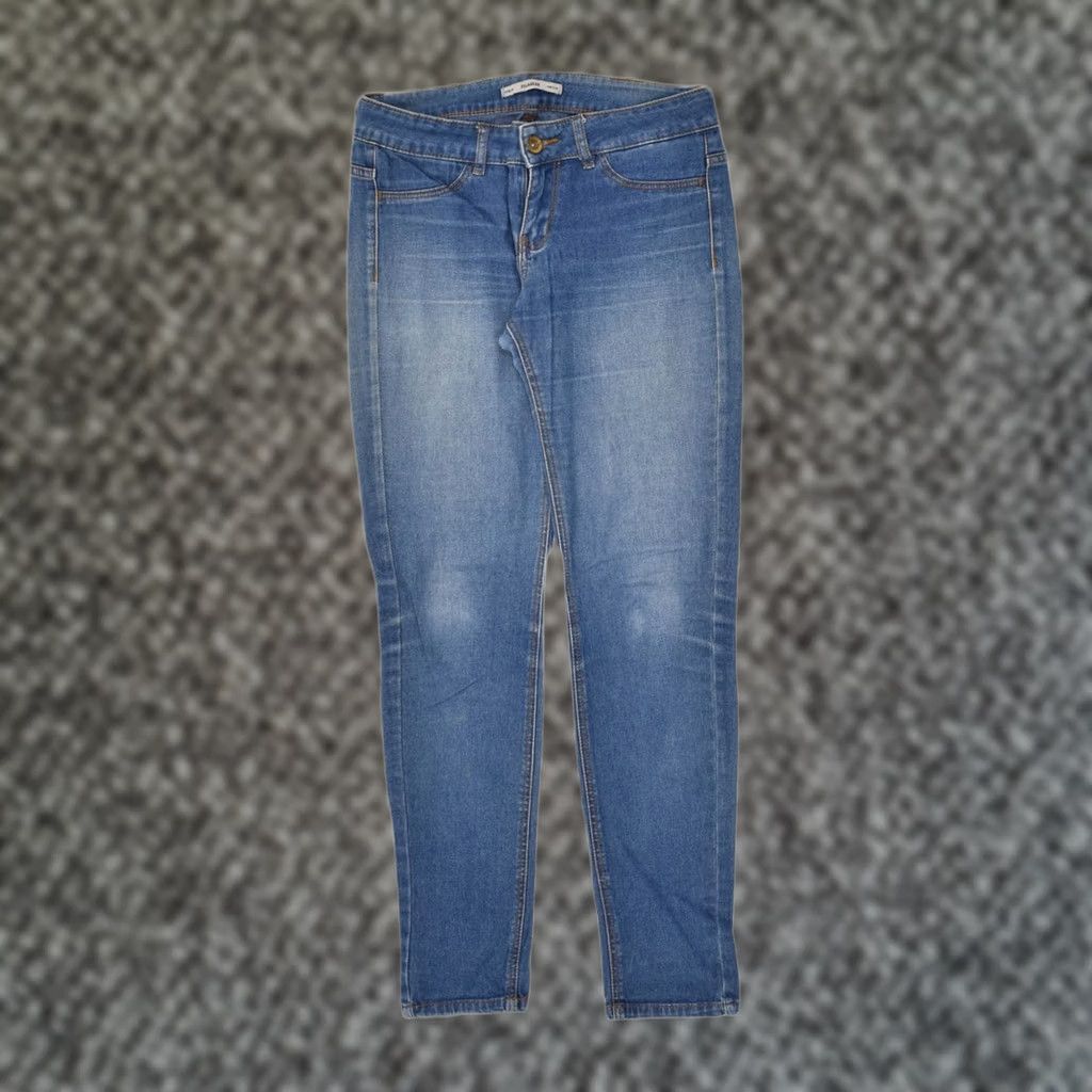 Vintage PULL & BEAR Womens Skinny Jeans Blue XS W24 L27 EU 34 Size 26" / US 2 / IT 38 - 1 Thumbnail
