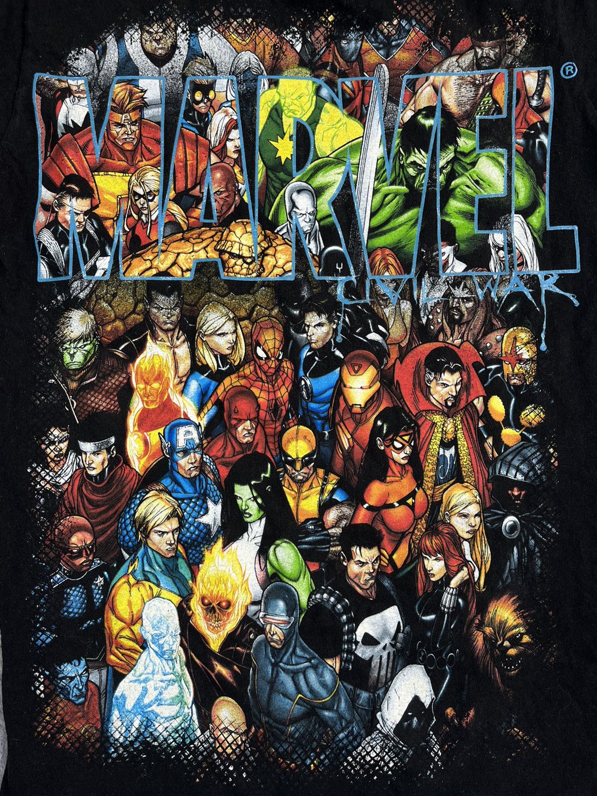 Other Vintage Y2K Marvel faded tee big logo size S Size US S / EU 44-46 / 1 - 2 Thumbnail