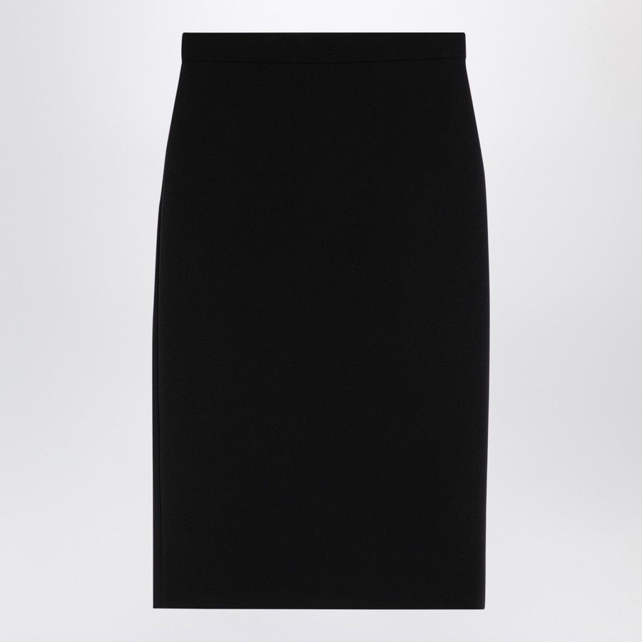 Max Mara o1d2blof0824 Midi Skirts in Black Size 32" / US 10 / IT 46 - 1 Thumbnail