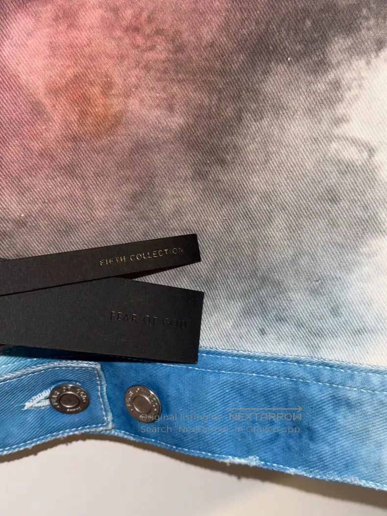 Fear of God Fear of God Render colorful denim jacket Size US M / EU 48-50 / 2 - 3 Thumbnail
