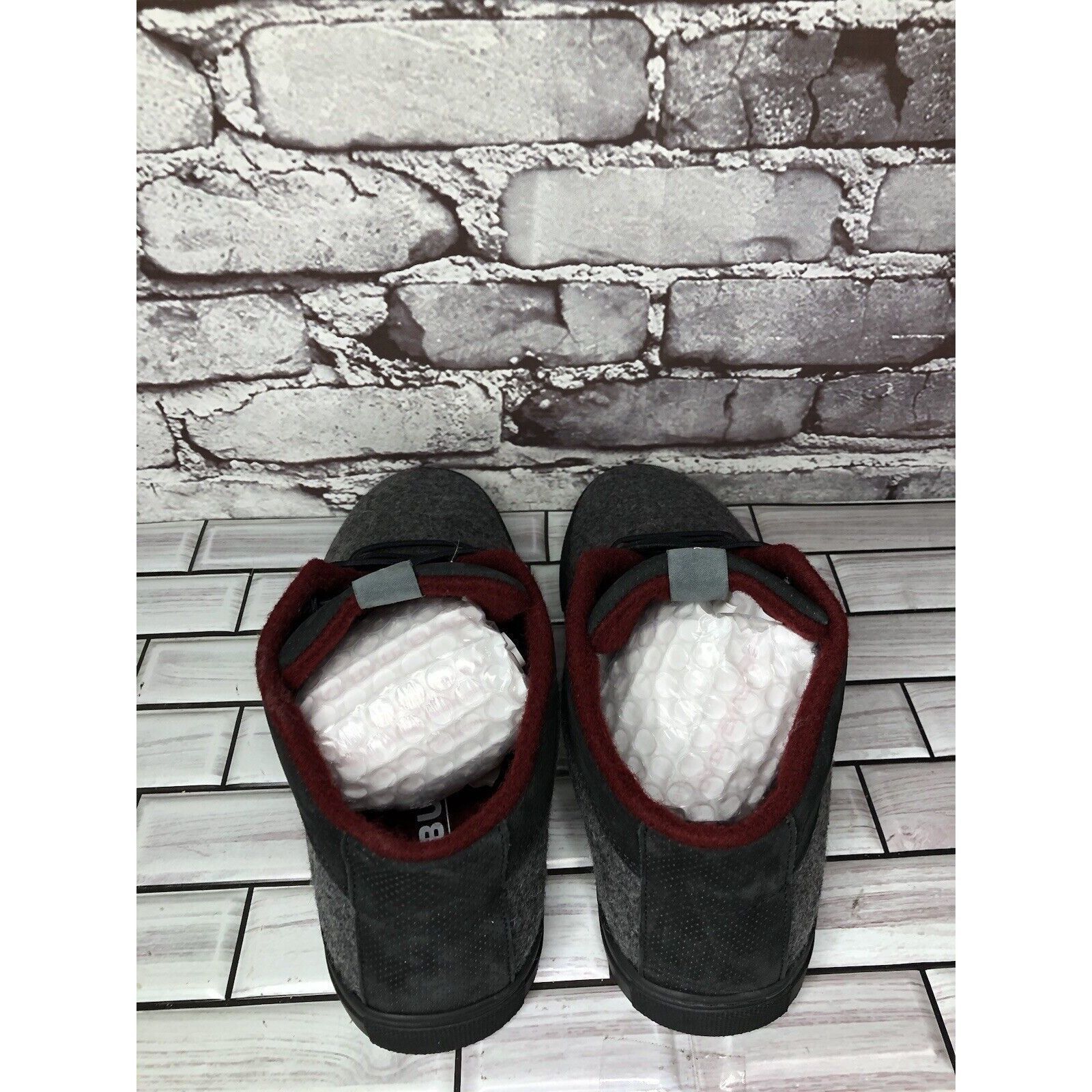 Other Baabuk Sky Wooler Gray High Top Wool Fabric Sneakers Shoes M Size US 9 / EU 42 - 5 Thumbnail