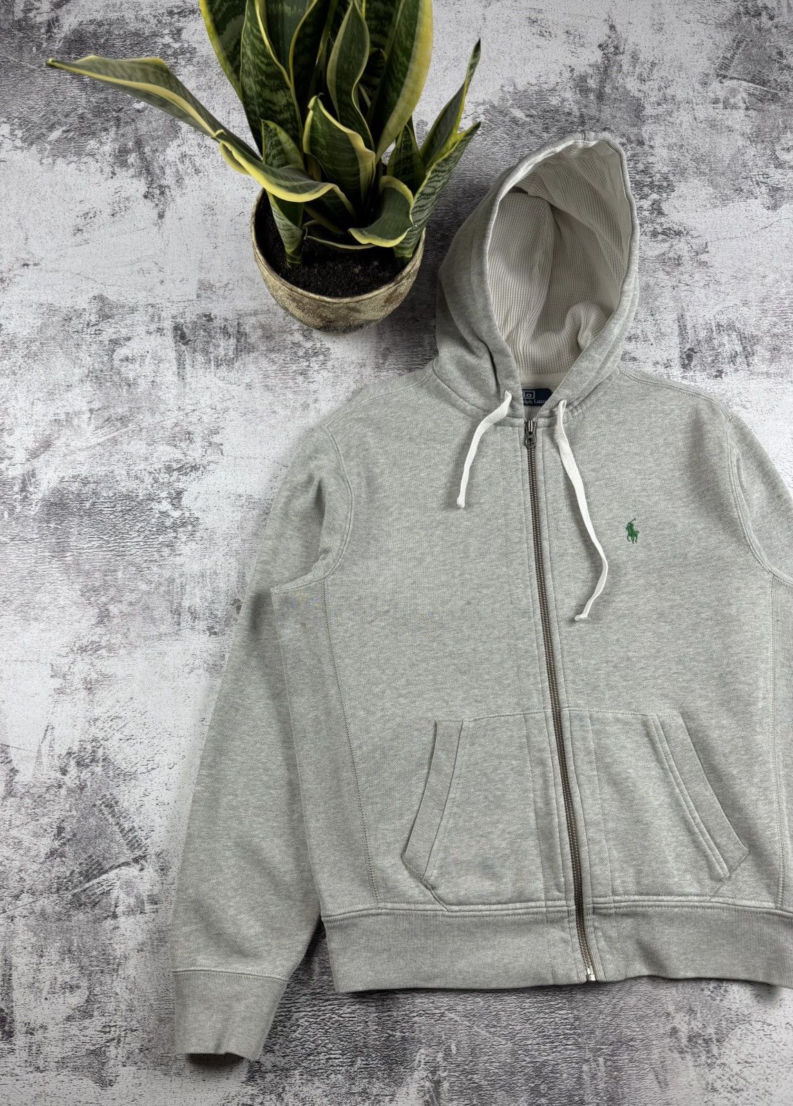 Polo Ralph Lauren Polo Ralph Lauren Vintage 90S Y2K Basic Zip Hoodie Pullover Size US M / EU 48-50 / 2 - 2 Thumbnail