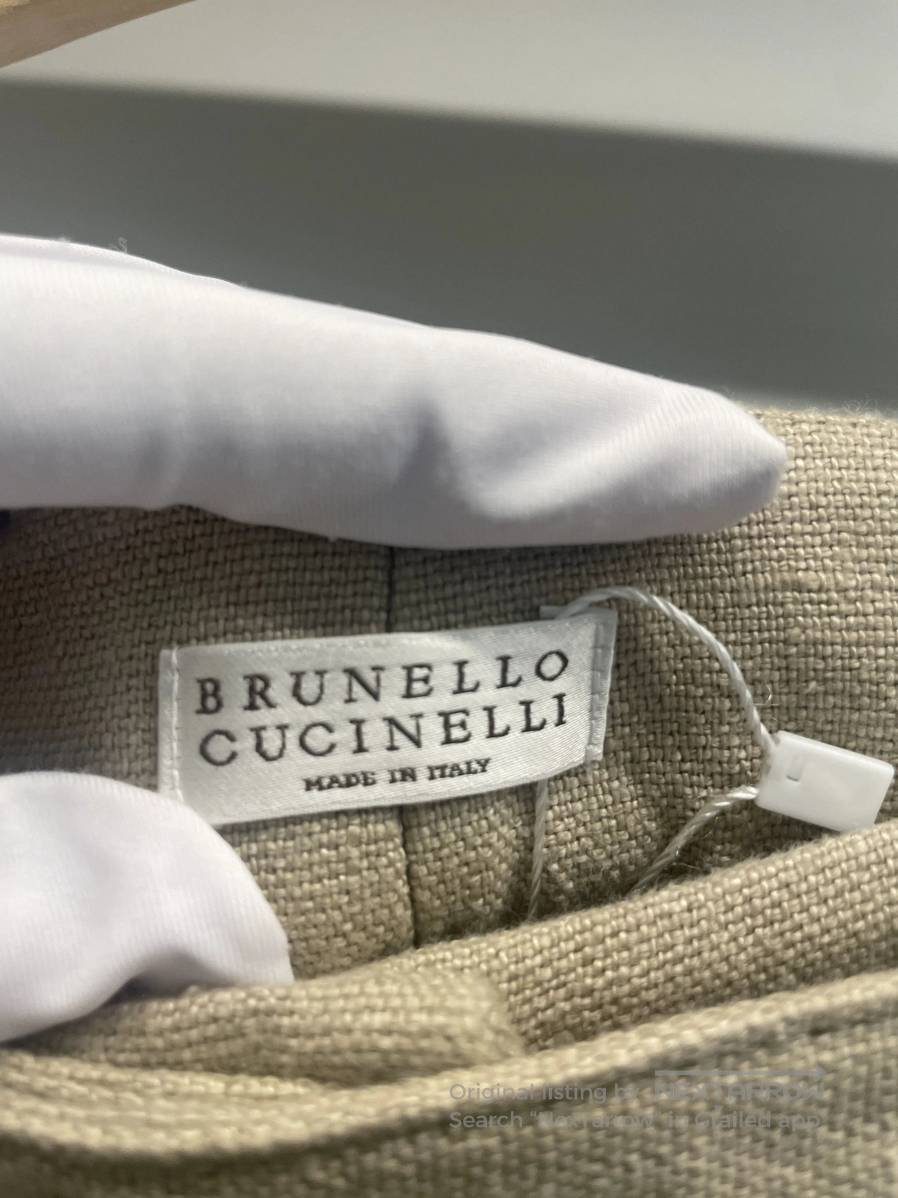 Brunello Cucinelli Brunello Cucinelli Khaki Casual Pants F38. Size US 38 / EU 54 - 2 Thumbnail