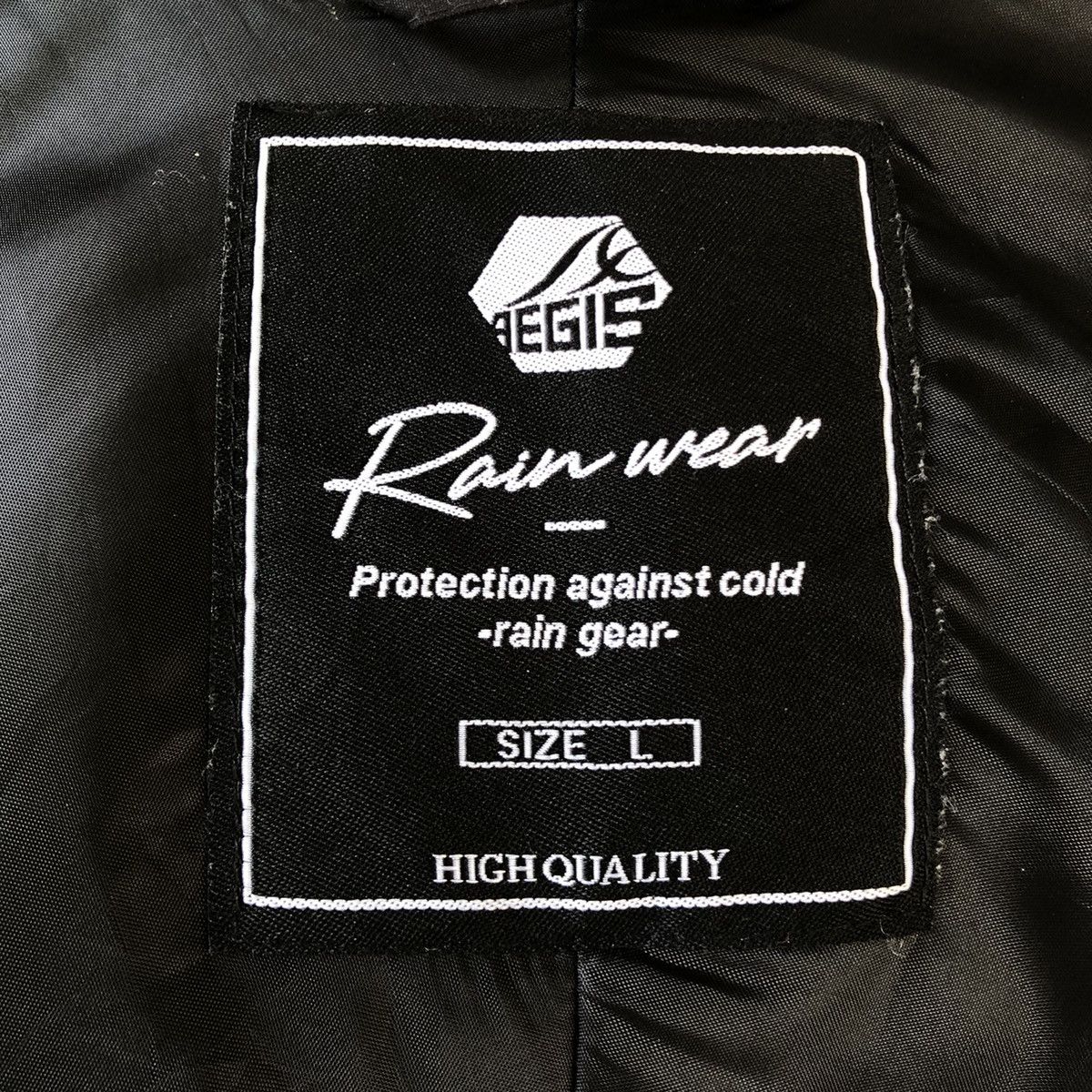 Japanese Brand AEGIS Rainwear Protection Cold-Resistant Hooded Jacket Size US M / EU 48-50 / 2 - 12 Thumbnail
