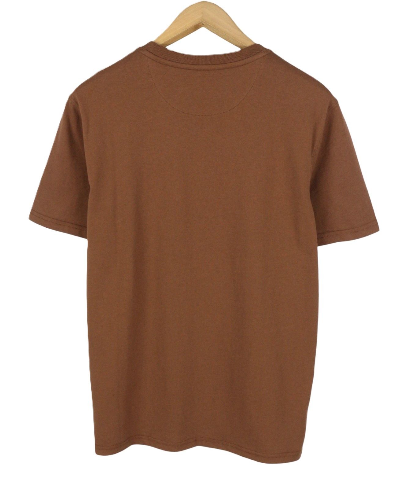Scotch & Soda M Brown Embroidered Logo Crew Tricot Short Sleeve 91044 Size US M / EU 48-50 / 2 - 4 Thumbnail
