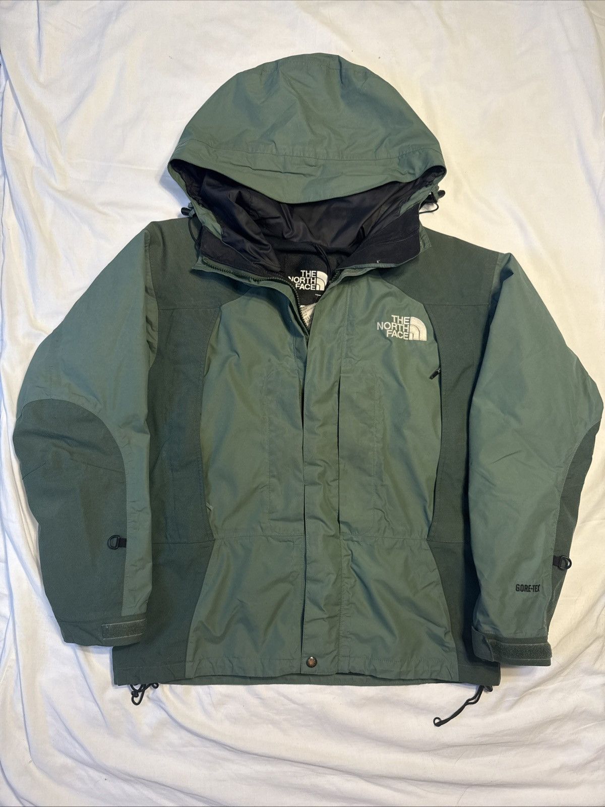 The North Face Vintage 90s TNF Green Mountain Guide Gore-Tex Parka Jacket Size US M / EU 48-50 / 2 - 1 Thumbnail