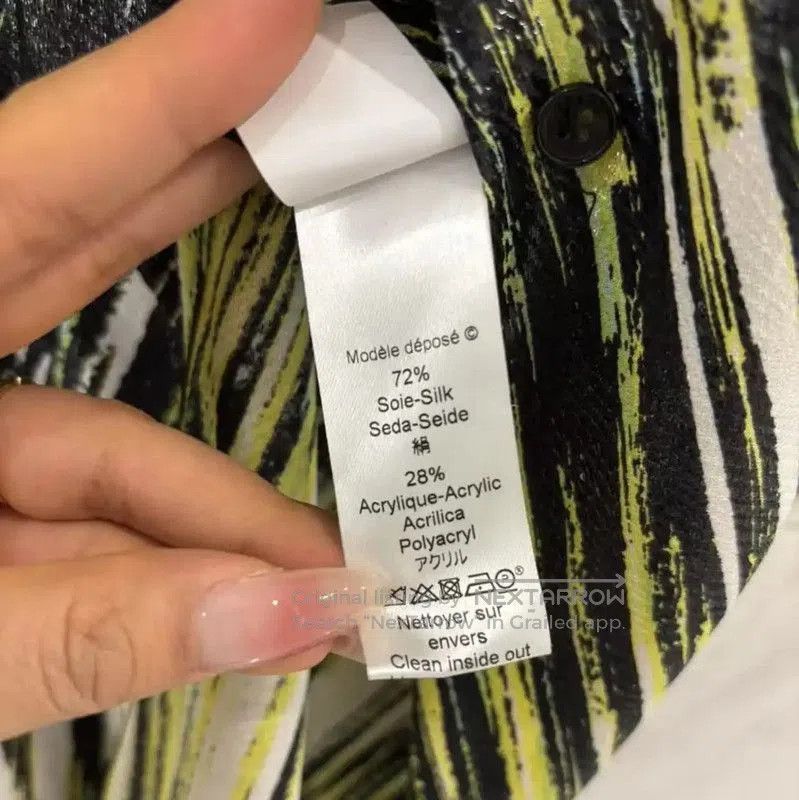 Kenzo KENZO Summer Striped Silk Blend Long Shirt . Size S / US 4 / IT 40 - 6 Thumbnail