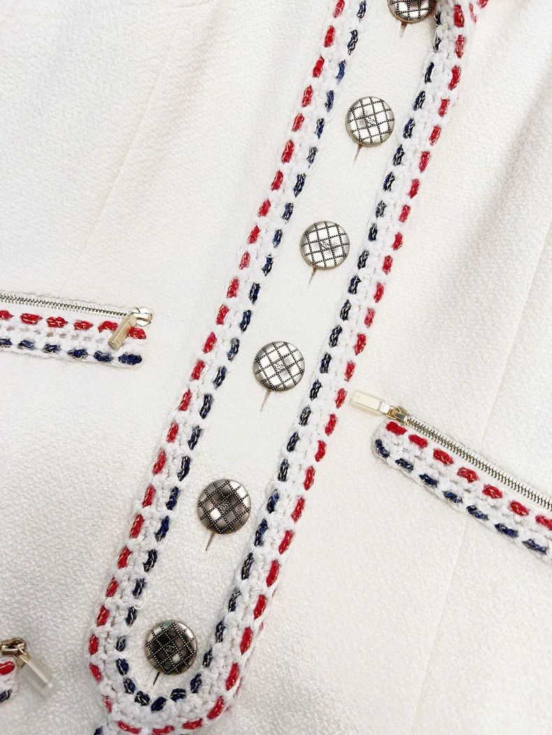 Chanel Chanel 18 Hamburger Series Beige Coat Size XS / US 0-2 / IT 36-38 - 3 Thumbnail