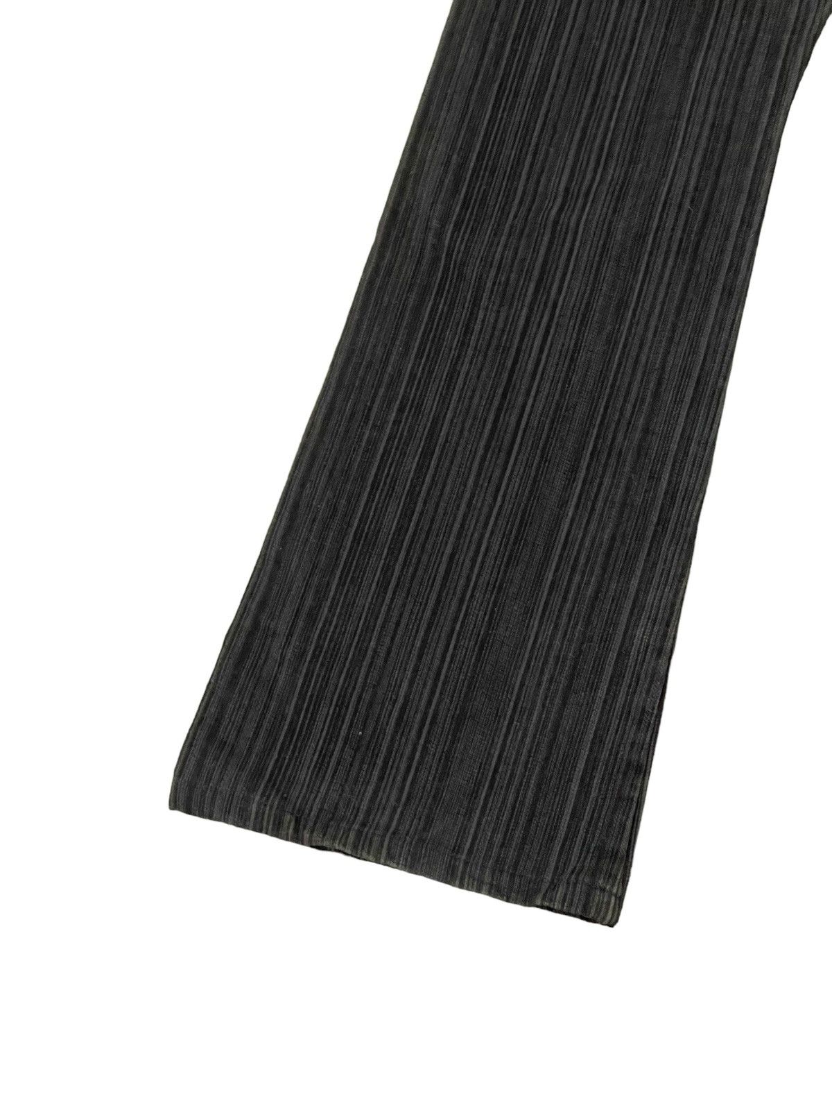 Japanese Brand Flare Jeans Blue Way Japan Pinstriped Boot Cut 8🟦7 Size US 30 / EU 46 - 15 Thumbnail