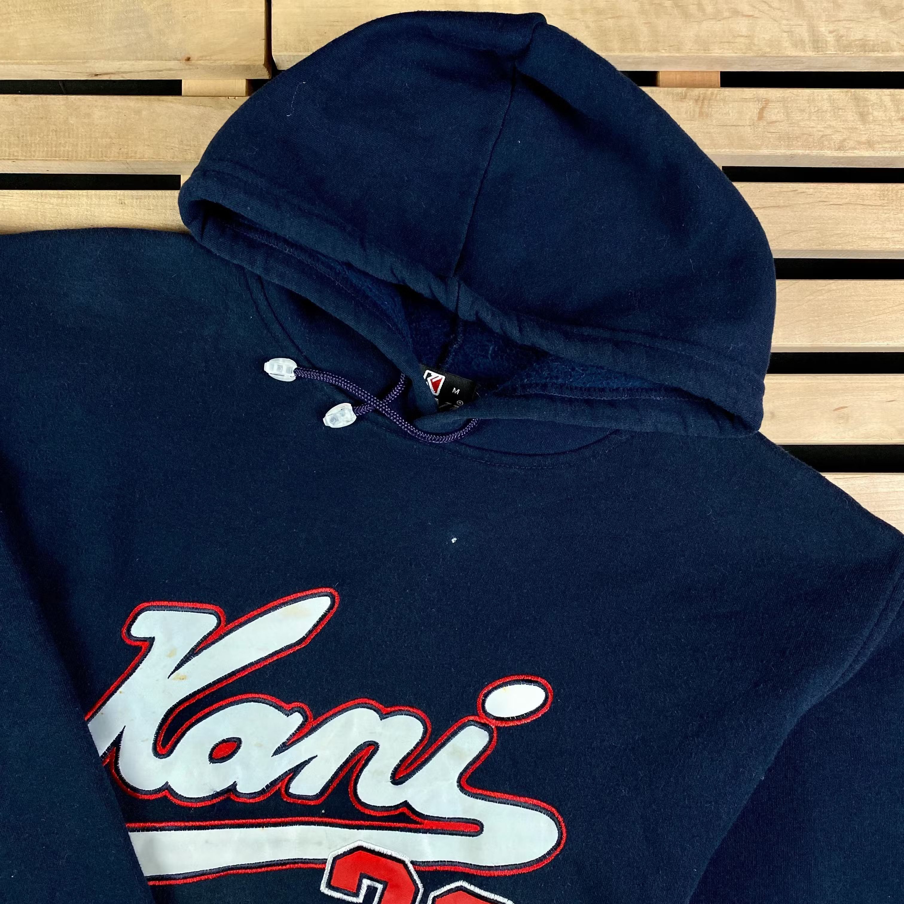 Karl Kani × Vintage Mens Hoodies Karl Kani Vintage Size M Size US M / EU 48-50 / 2 - 2 Thumbnail