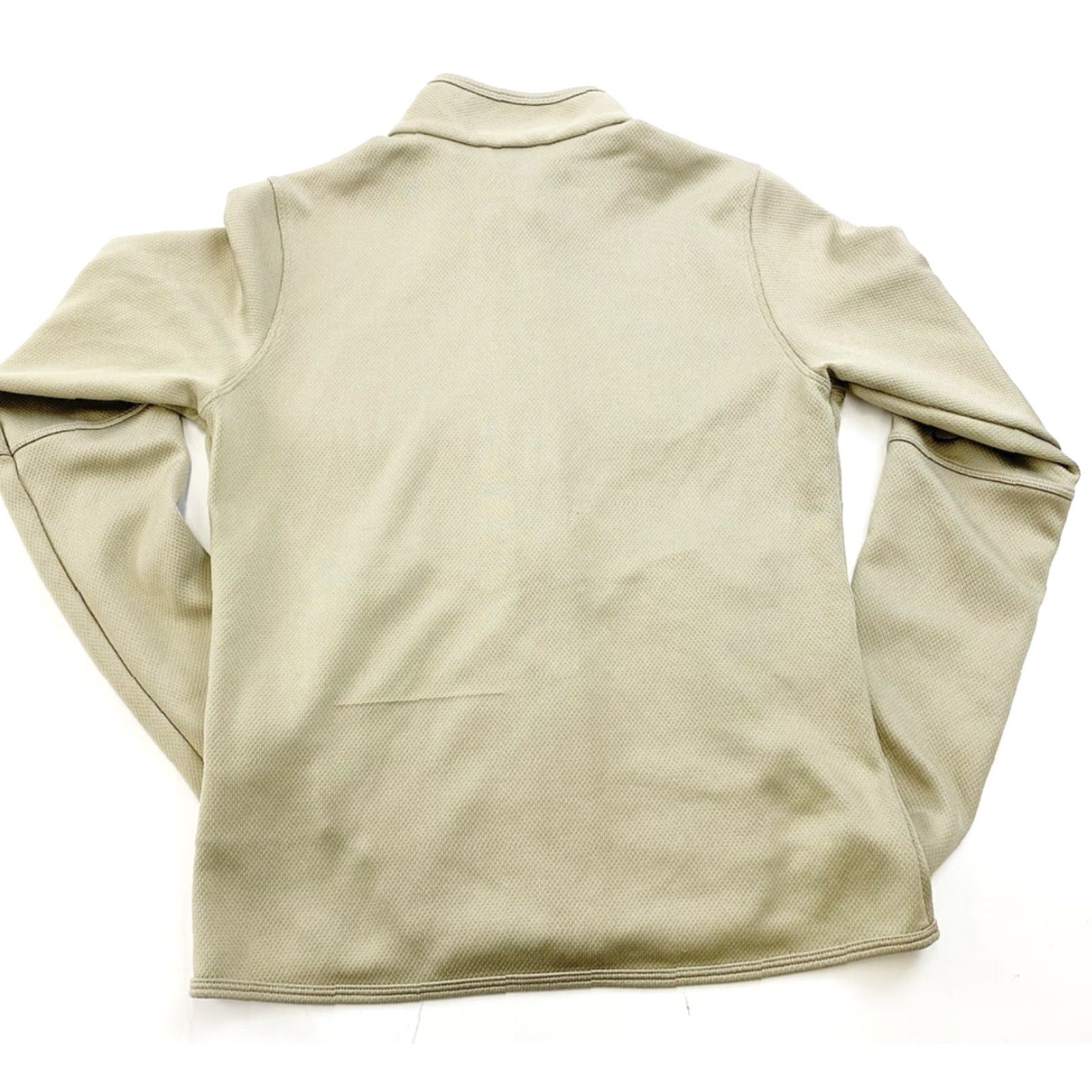 Nike VINTAGE Nike Jacket Womens M Gold Full Zip Base Layer Size M / US 6-8 / IT 42-44 - 2 Thumbnail