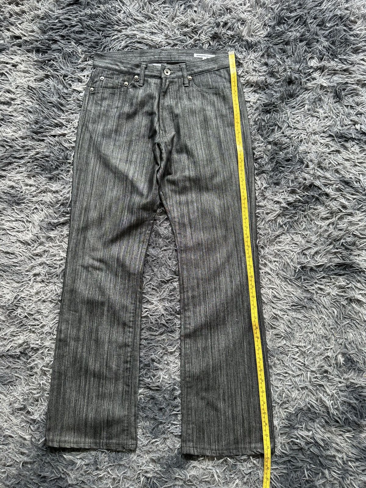 semanticdesign Late 90's Semanticdesign Japan jeans Size US 30 / EU 46 - 13 Thumbnail