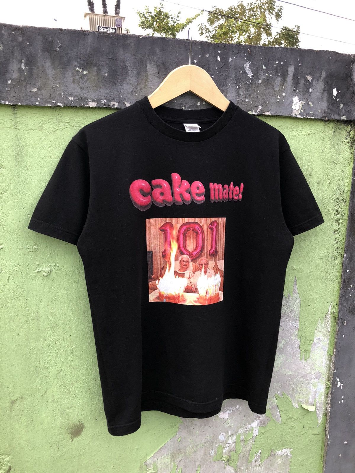 Japanese Brand Cake Mate! Graphic Tshirt Long Lasting Bestie Potrait Size US M / EU 48-50 / 2 - 2 Thumbnail