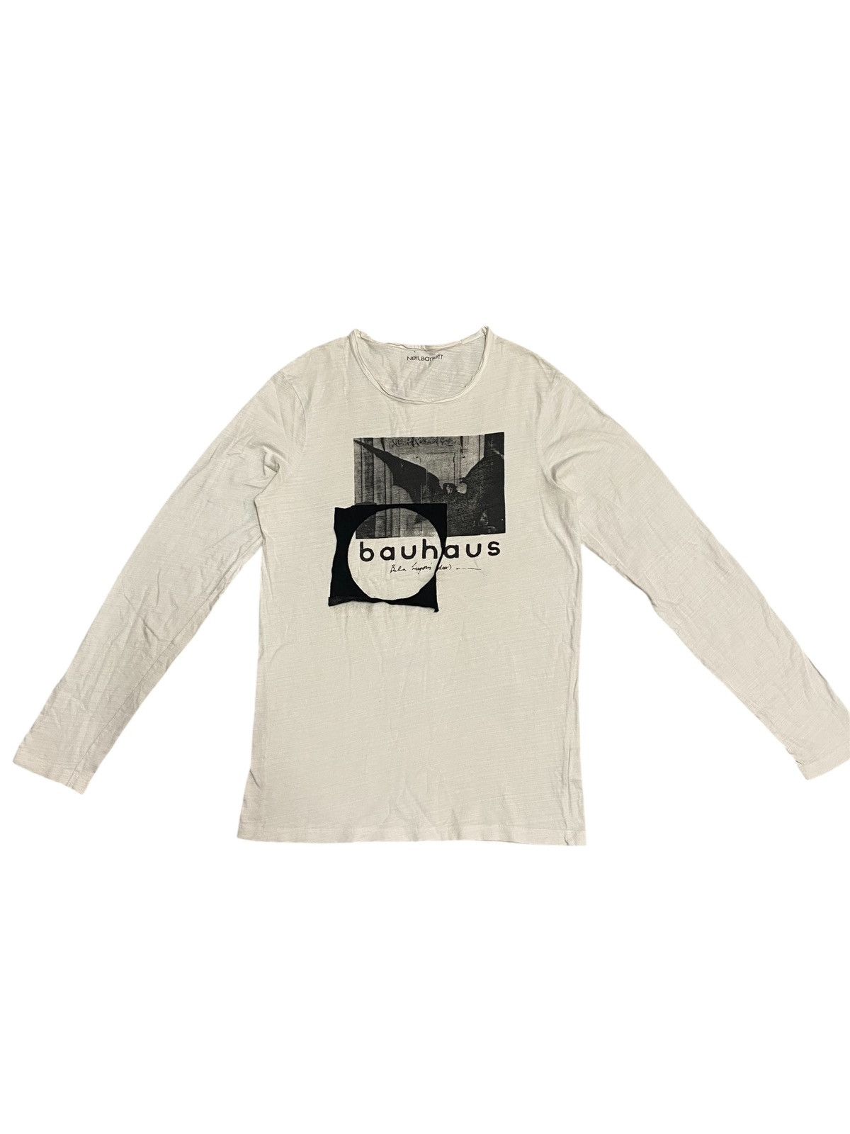 Neil Barrett Niel Barret x bauhaus punk band longsleeve shirts Size US M / EU 48-50 / 2 - 2 Thumbnail