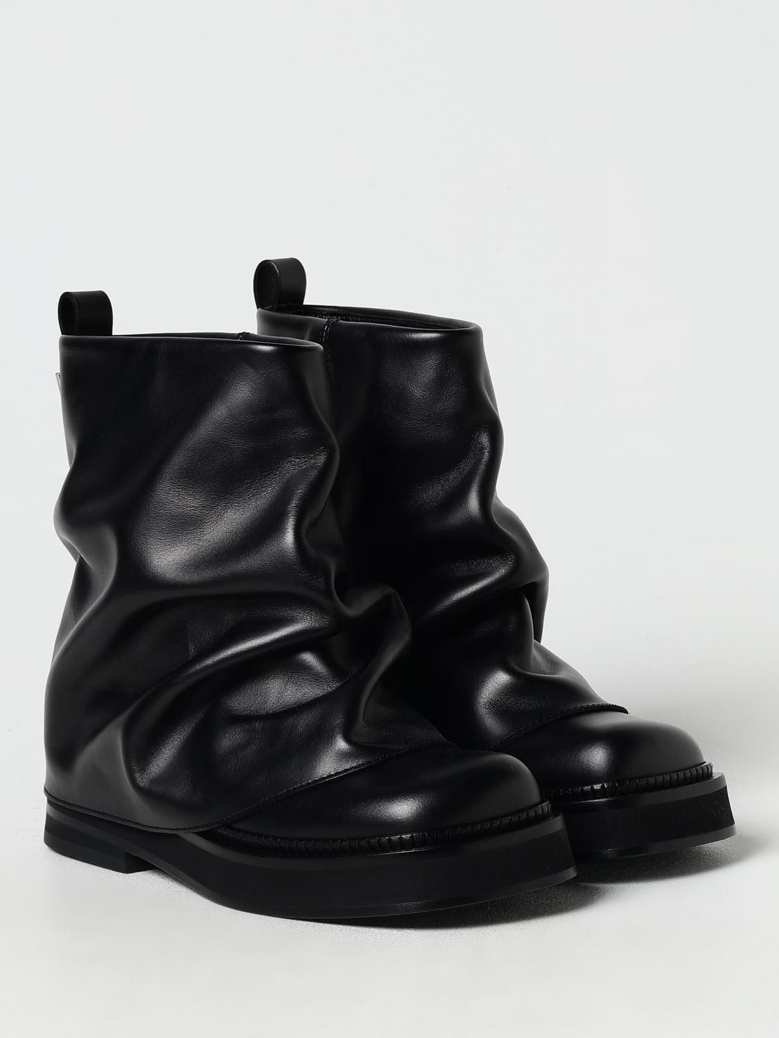 The Attico o1s22i1n0325 Mini Robin Ankle Boots in Black Size US 7 / IT 37 - 2 Thumbnail