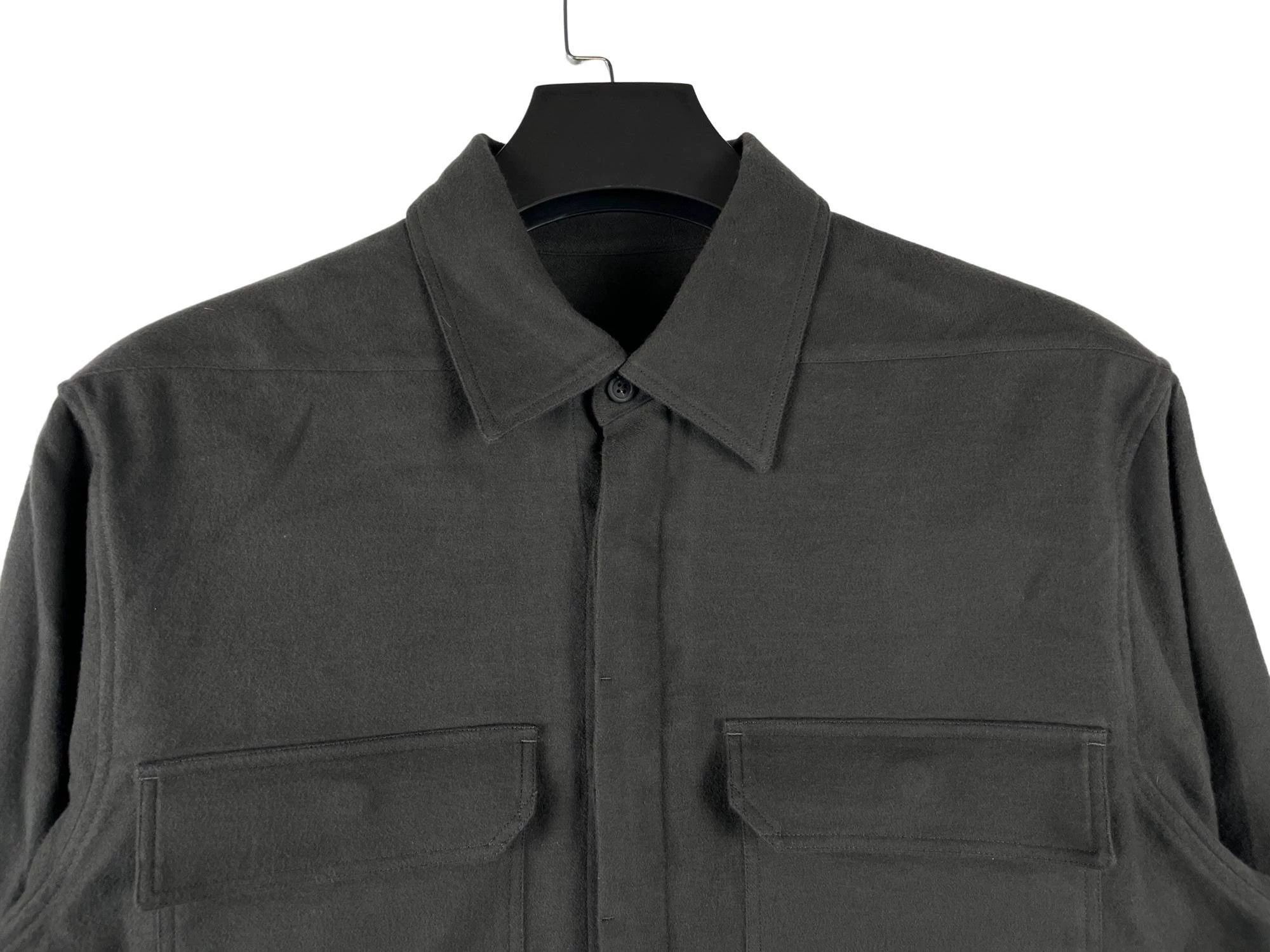 Rick Owens Rick Owens FW24 LS Cotton Shirt Size 48 Size US M / EU 48-50 / 2 - 3 Thumbnail
