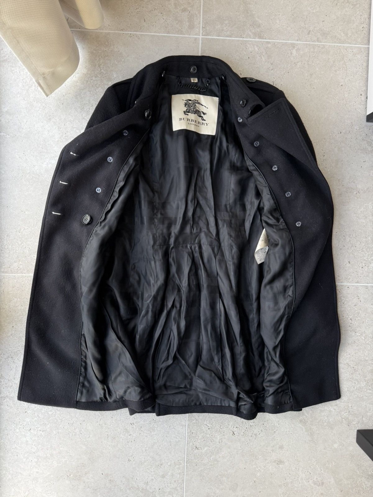 Burberry Vintage Burberry London Wool Duffle Cashmere Coat Size M / US 6-8 / IT 42-44 - 4 Thumbnail
