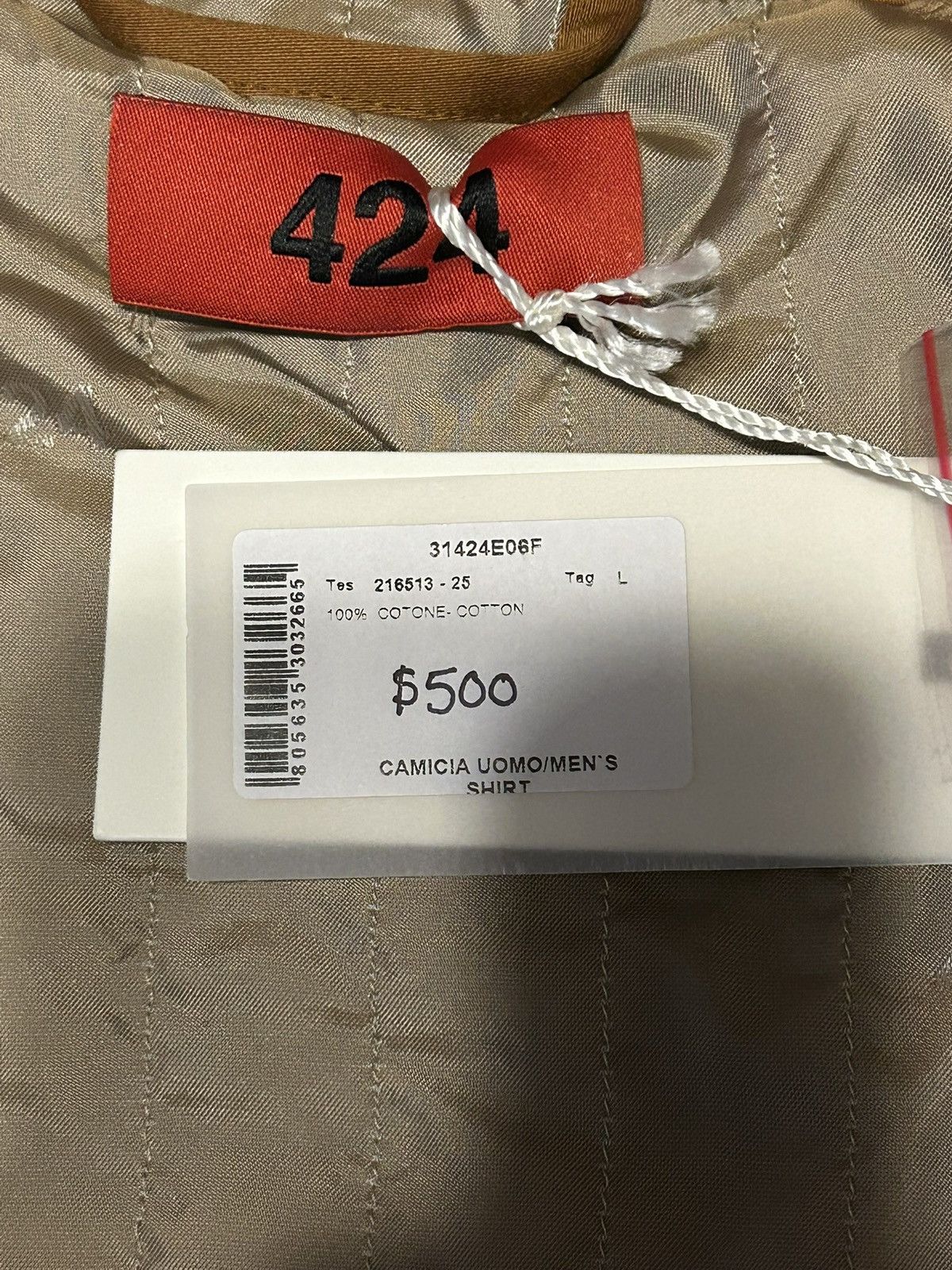 424 424 Large Overshirt Size US L / EU 52-54 / 3 - 3 Thumbnail