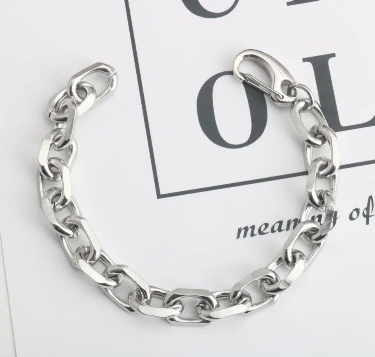 Jewelry Bracelet Chaine Y2K Punk Skater Grunge Size ONE SIZE - 1 Thumbnail
