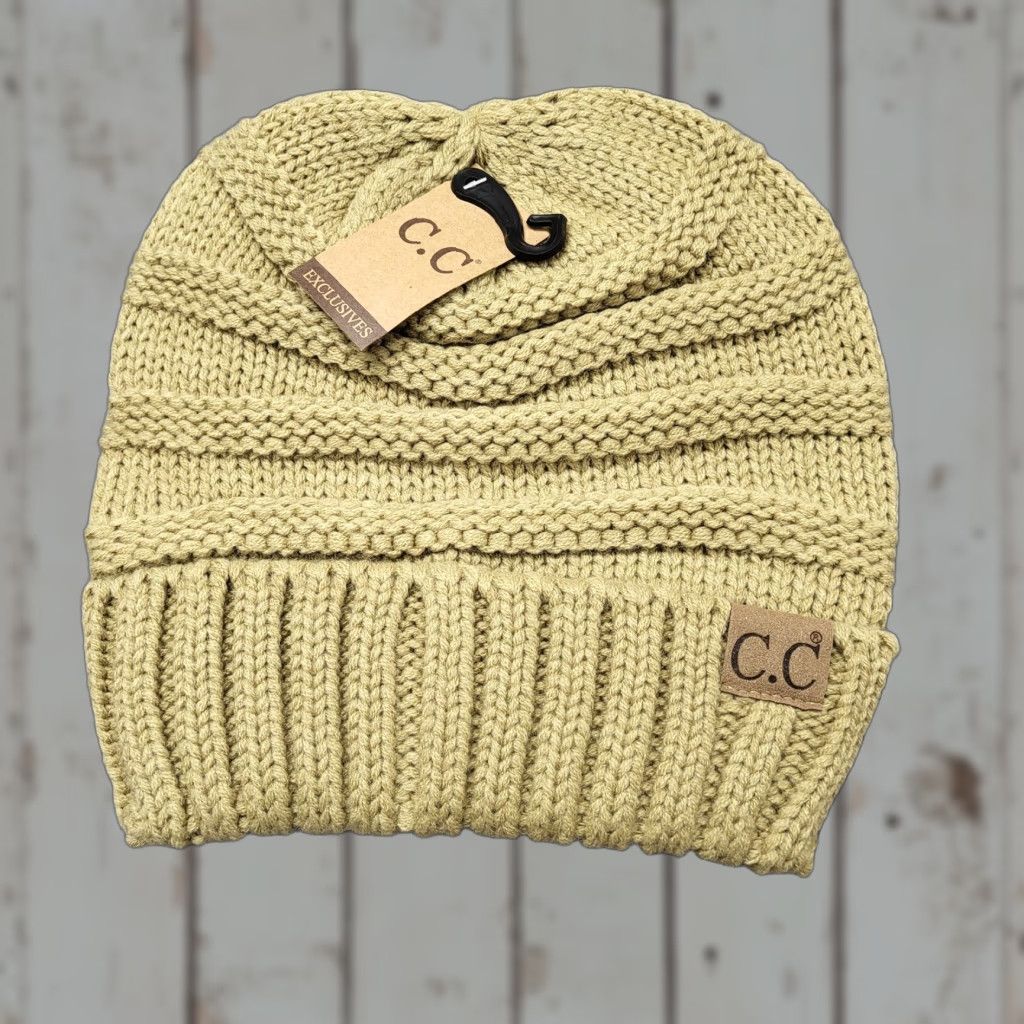 Camel C.C Exclusives Women's Beanie Toboggan Color Camel Navy? Size ONE SIZE - 1 Thumbnail
