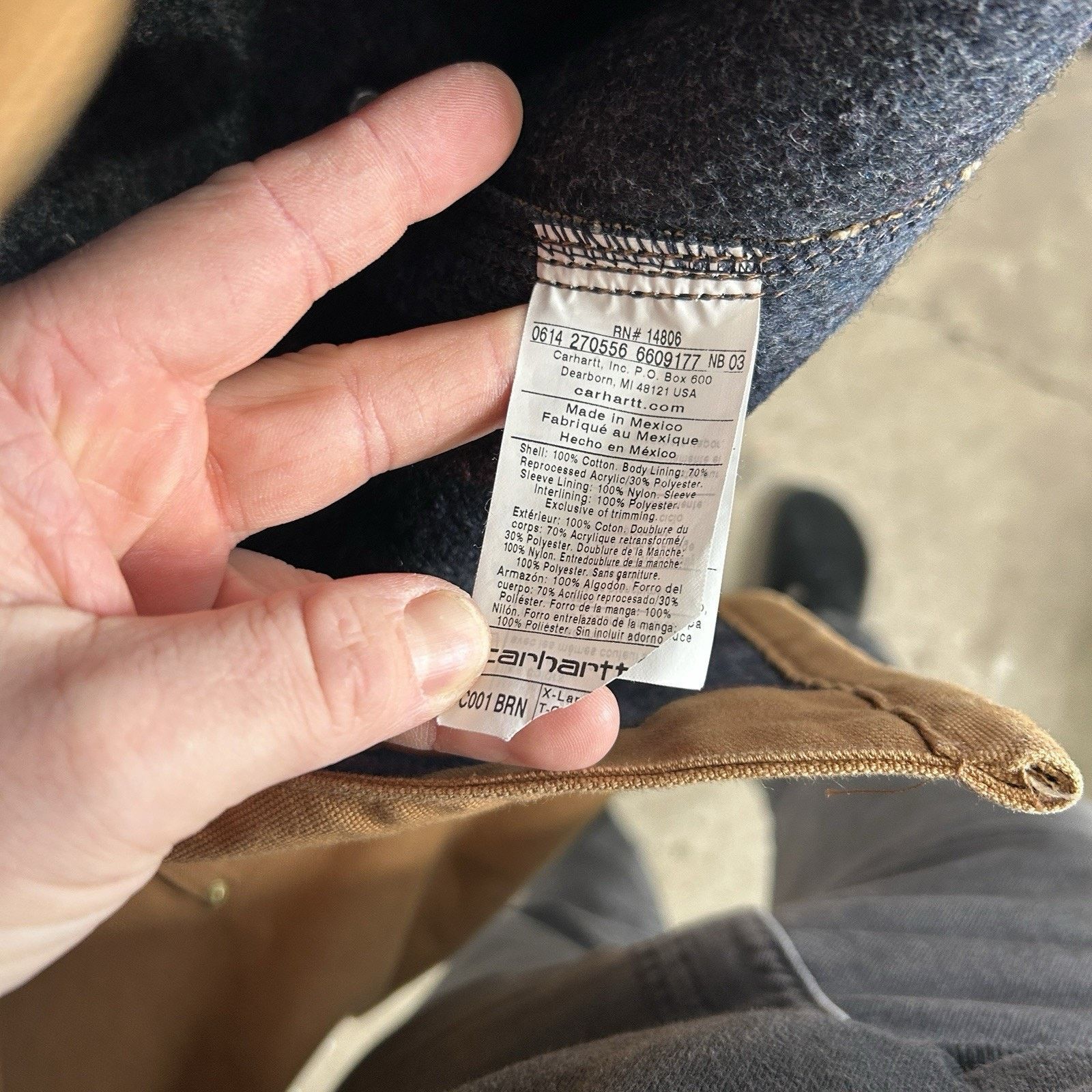 Carhartt Carhartt Blanket Lined Corduroy Collar Chore Coat “Brown” Size US XL / EU 56 / 4 - 13 Thumbnail