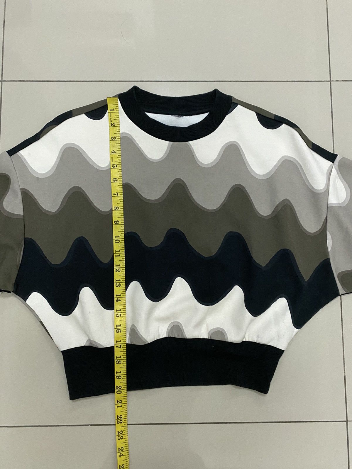 Vintage Adidas X Marimekko Stripe Sweatshirt Size S / US 4 / IT 40 - 9 Thumbnail