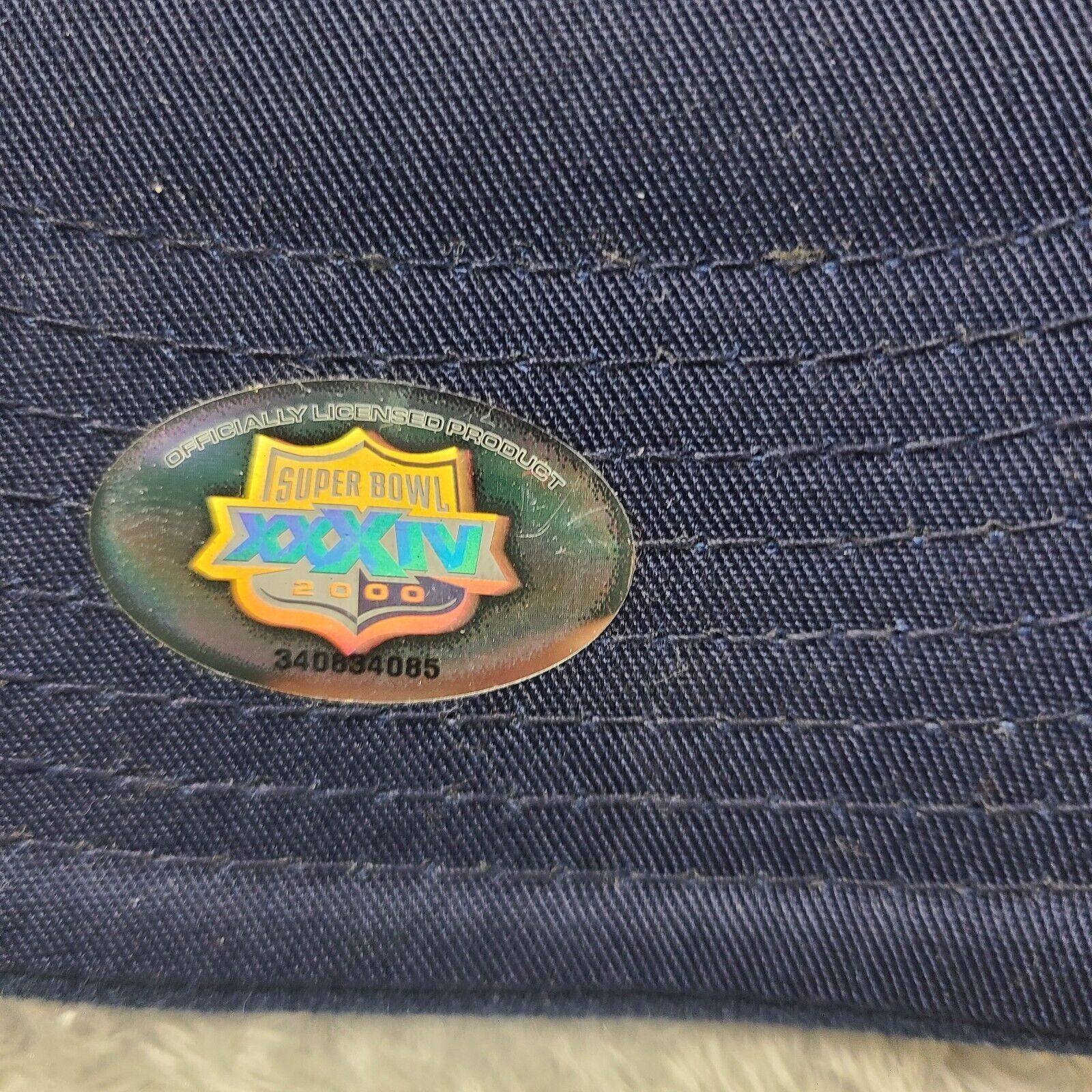 Nike Vintage Super Bowl XXXIV Atlanta 2000 Nike Team Sports Struc Size ONE SIZE - 7 Thumbnail