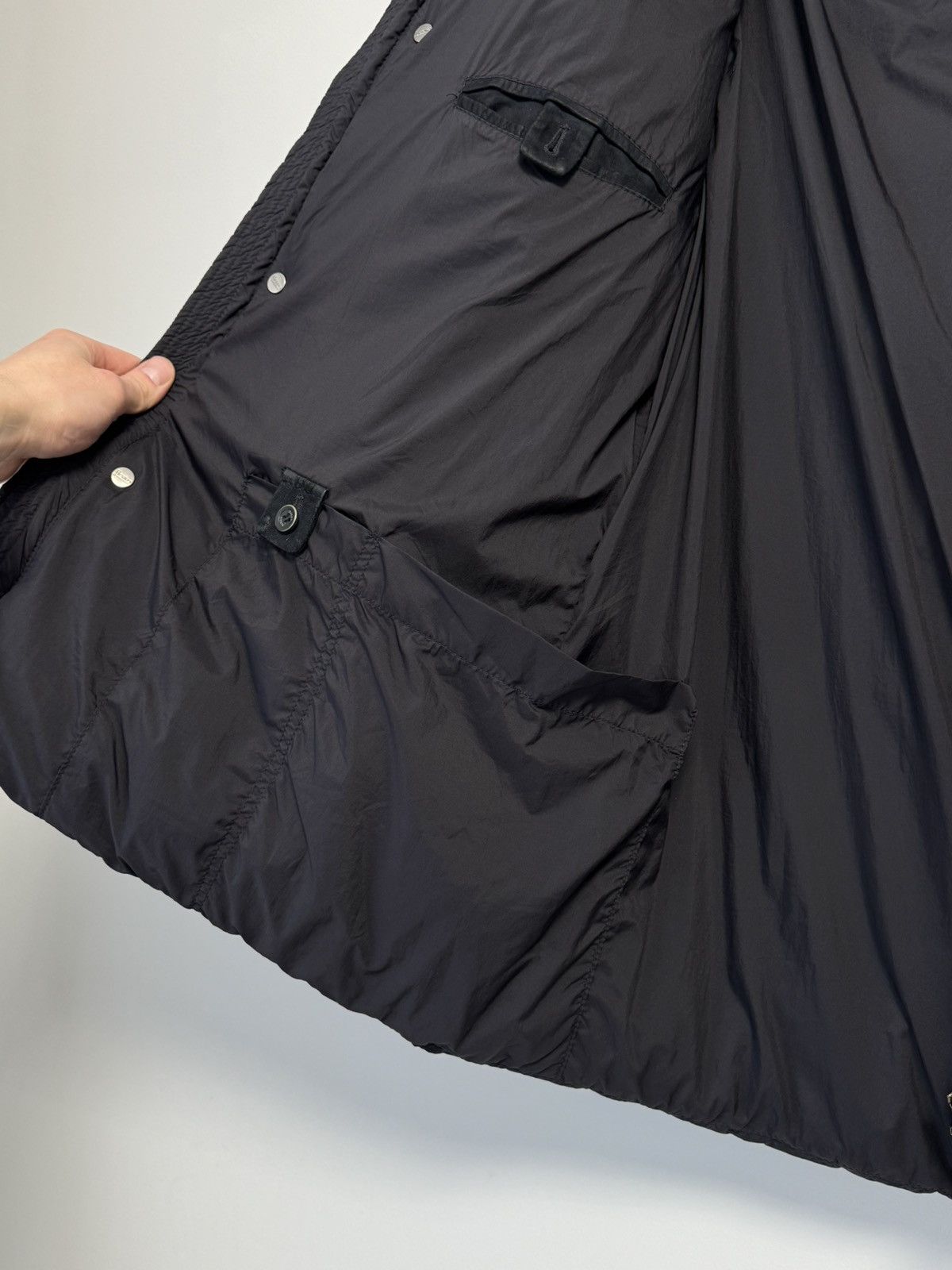 Herno Herno Black Down Puffer Jacket Hooded Nylon Coat Men’s 54 Size US XL / EU 56 / 4 - 12 Thumbnail