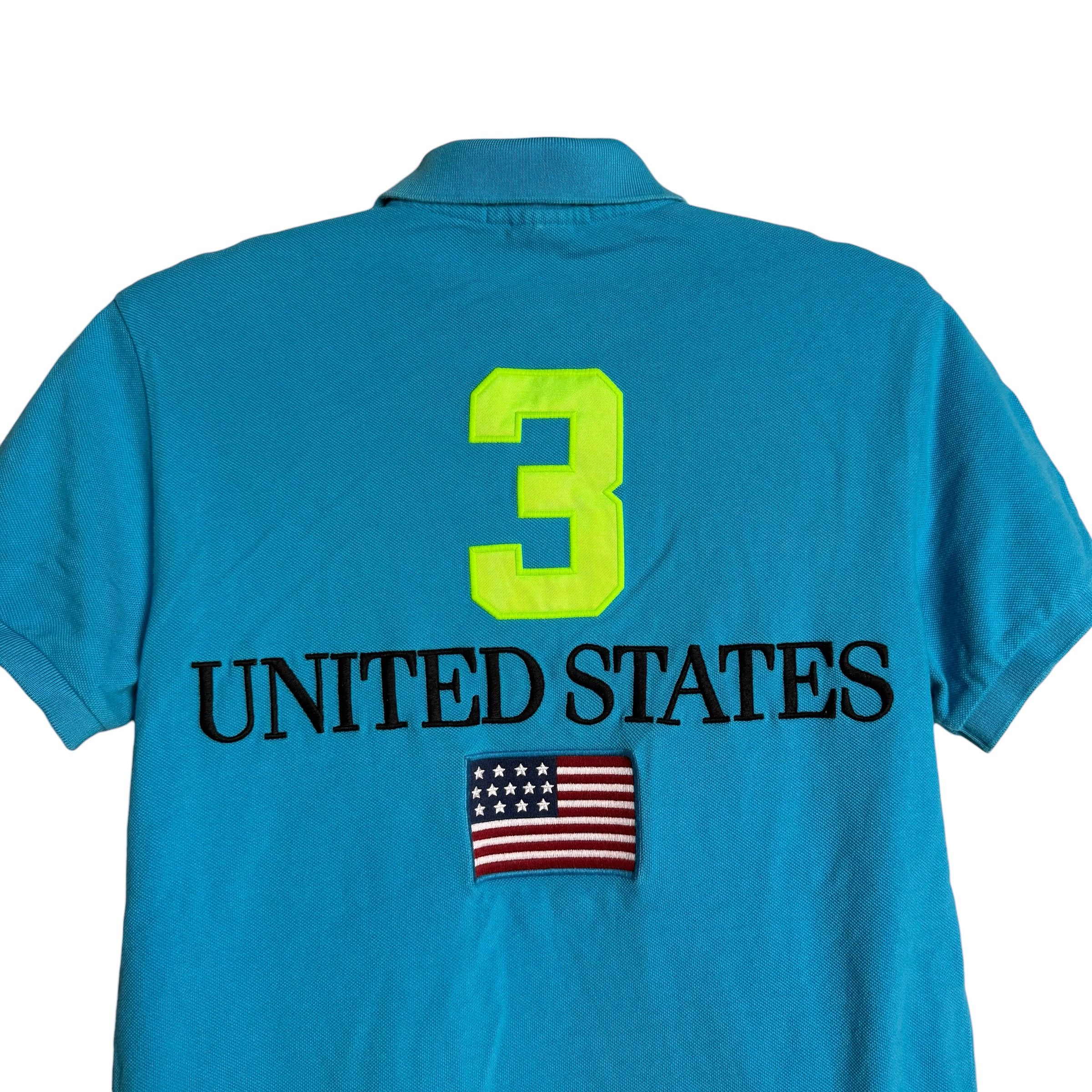 Polo Ralph Lauren 🔥RARE🔥Vintage Polo Ralph Lauren #3 USA Chief Keef Polo Size US S / EU 44-46 / 1 - 5 Thumbnail