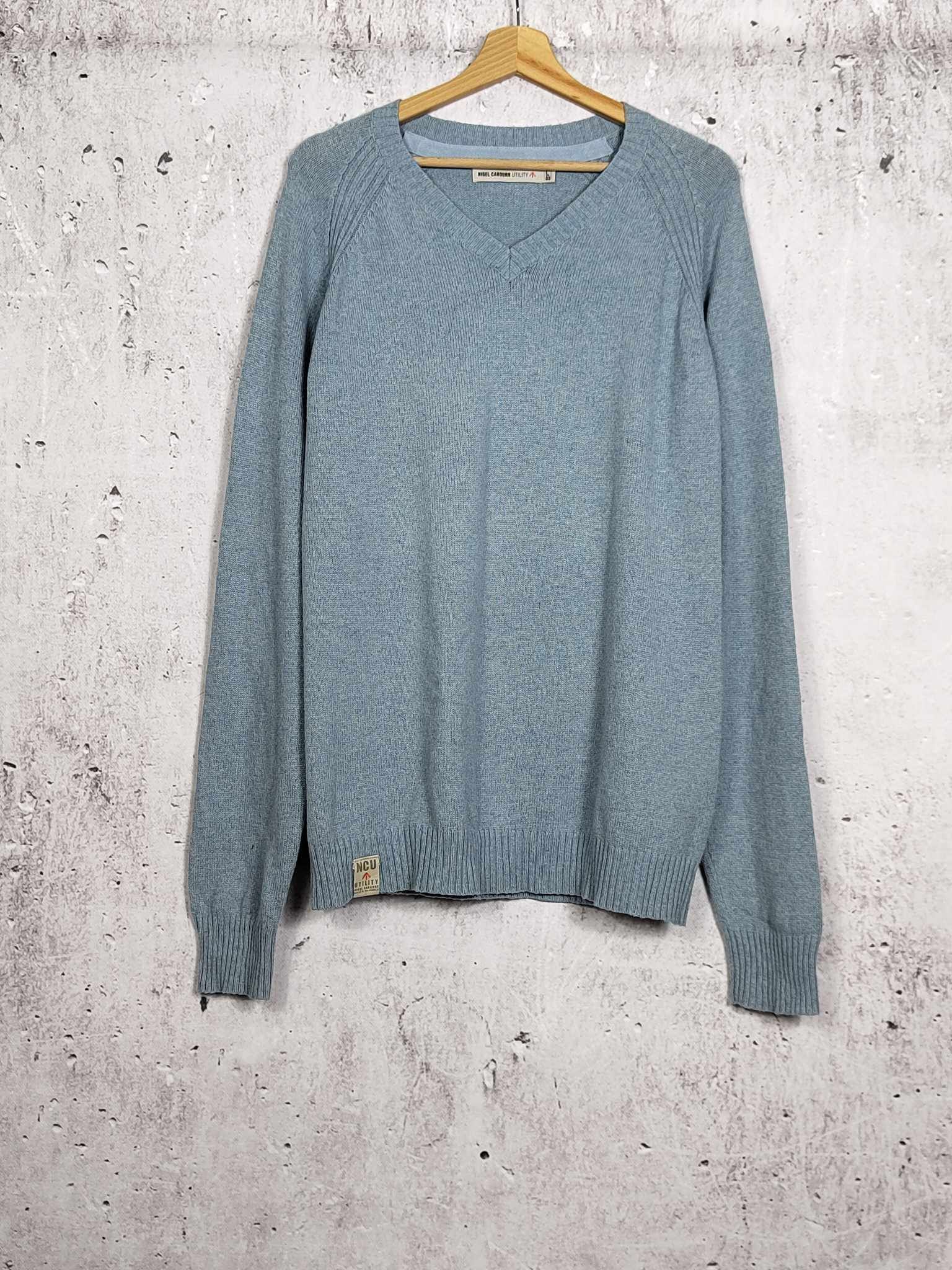 Nigel Cabourn Utility V-neck Sweater