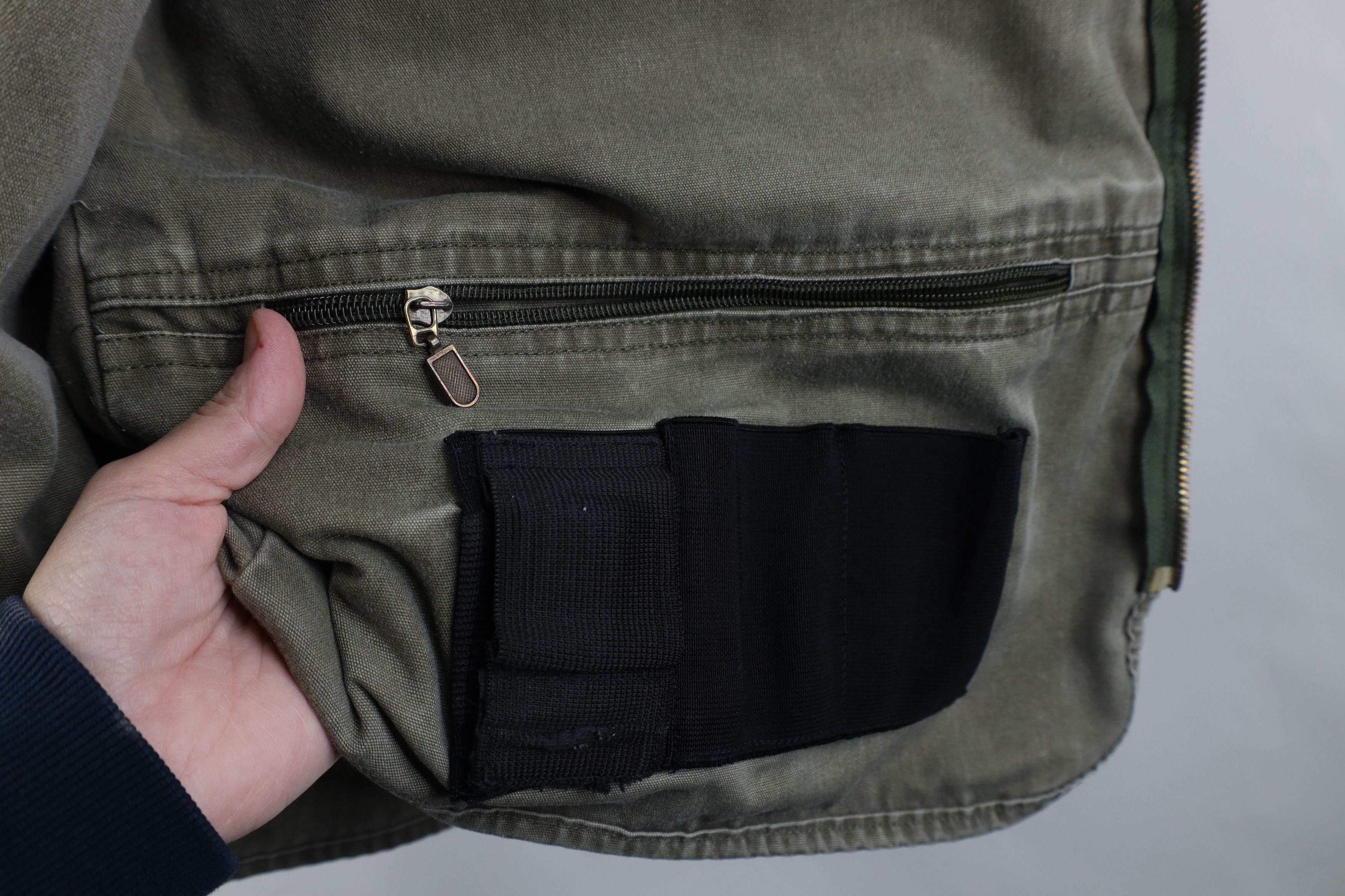Vintage Vintage 90s Y2K Streetwear Conceal Carry Vest Jacket Size US XXL / EU 58 / 5 - 14 Thumbnail