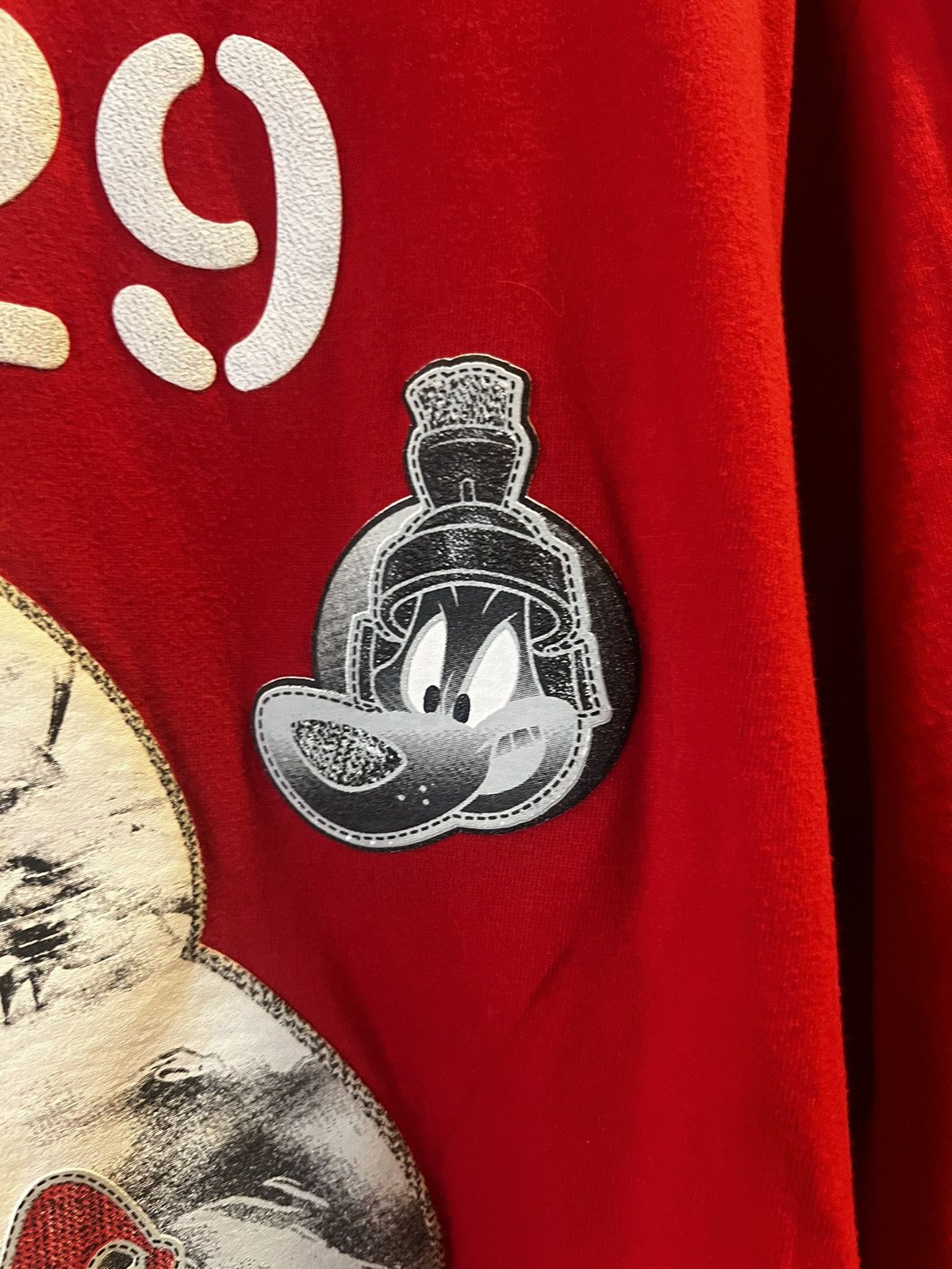 Vintage × Warner Bros Looney Marvin the Martian Spaceship LOT29 Tee Size US XL / EU 56 / 4 - 4 Thumbnail
