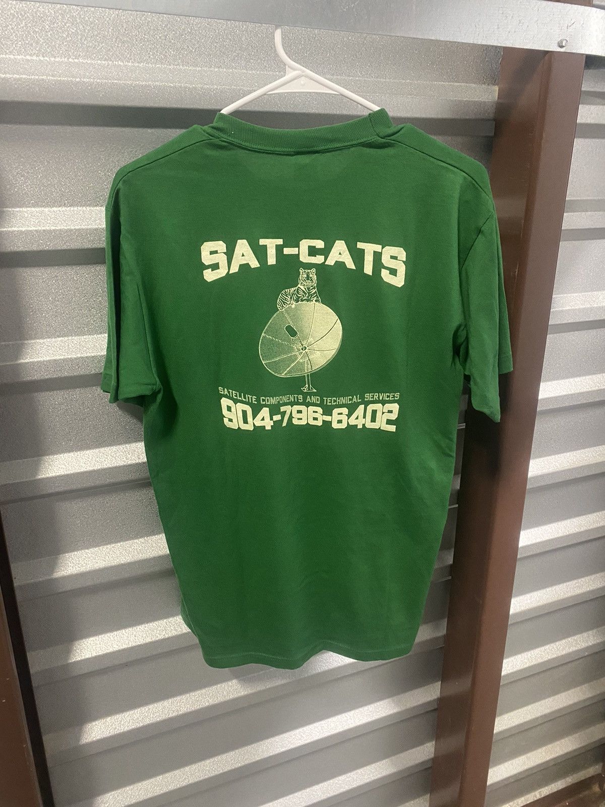 Vintage 1980’s SAT-CATS Satellite Shirt Size US L / EU 52-54 / 3 - 1 Thumbnail