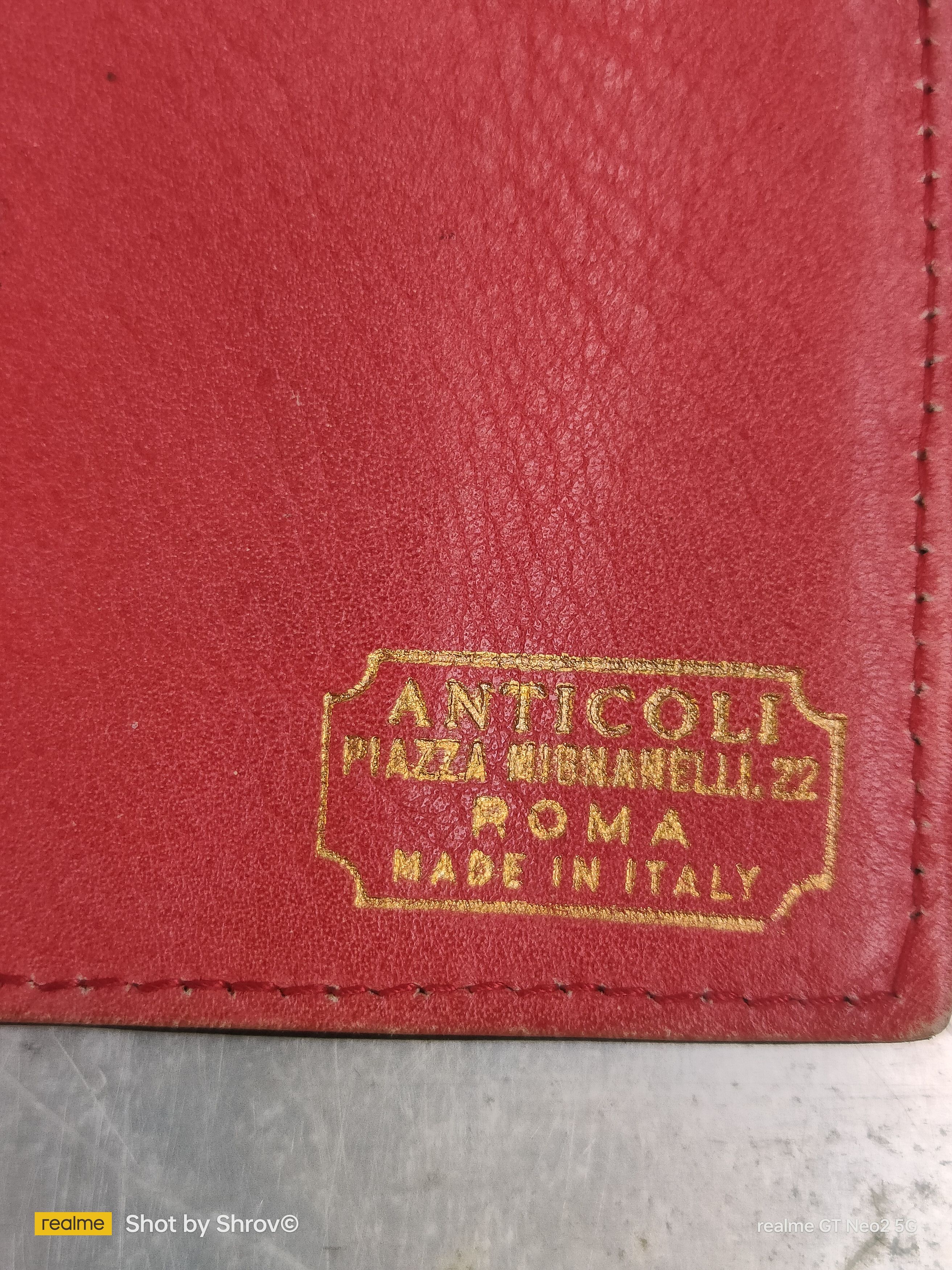 Designer VINTAGE ANTICOLI MADE IN ITALY Size ONE SIZE - 1 Thumbnail
