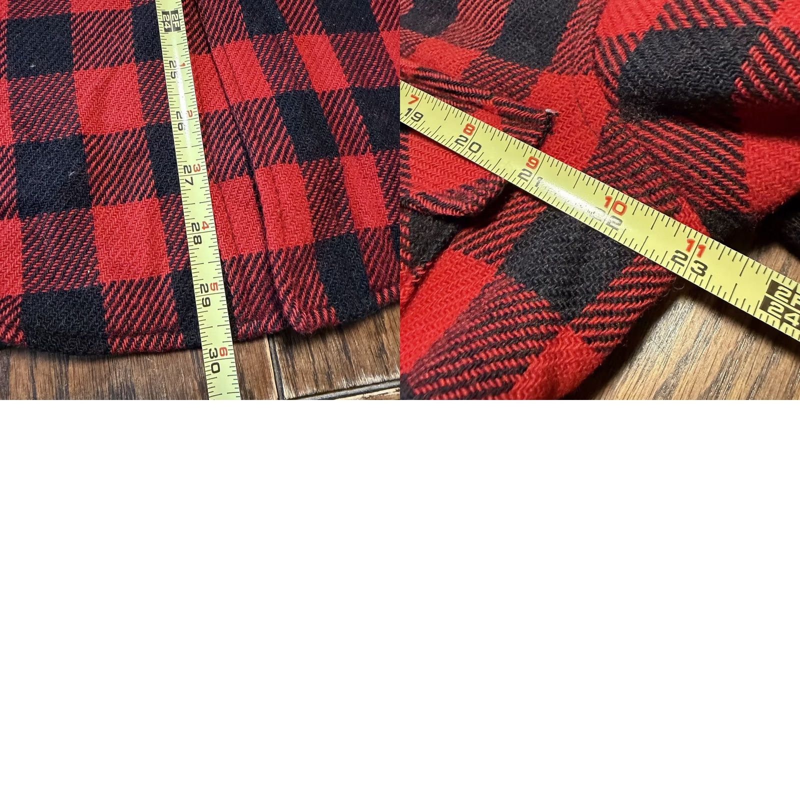 Vintage VINTAGE LL Bean Shirt Mens Large Red Black Buffalo Plaid Wool Made USA 80’s Size US L / EU 52-54 / 3 - 8 Thumbnail