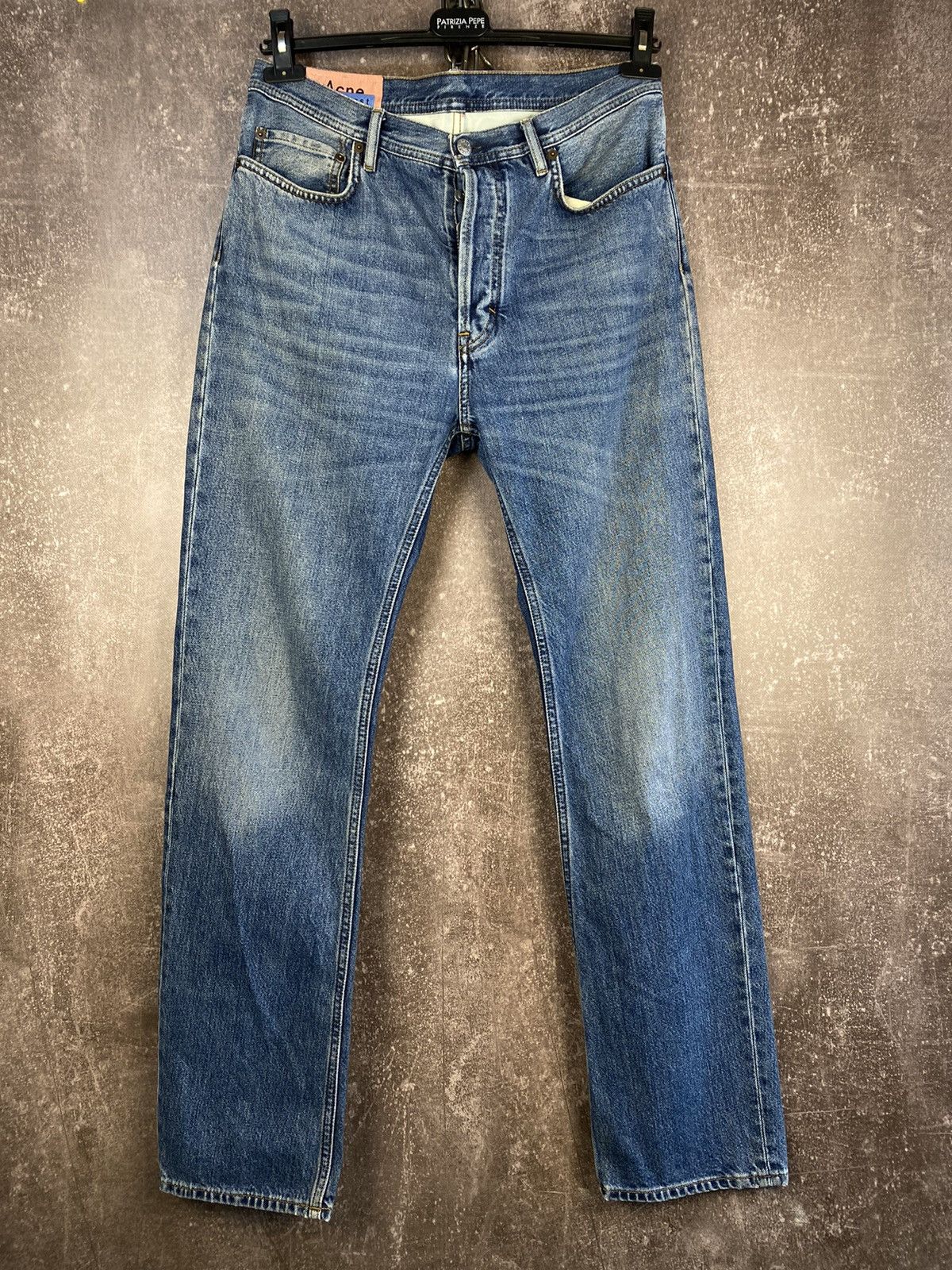 Acne Studios × Designer Acne Studios Bla Konst Land Mid blue Size US 34 / EU 50 - 1 Thumbnail