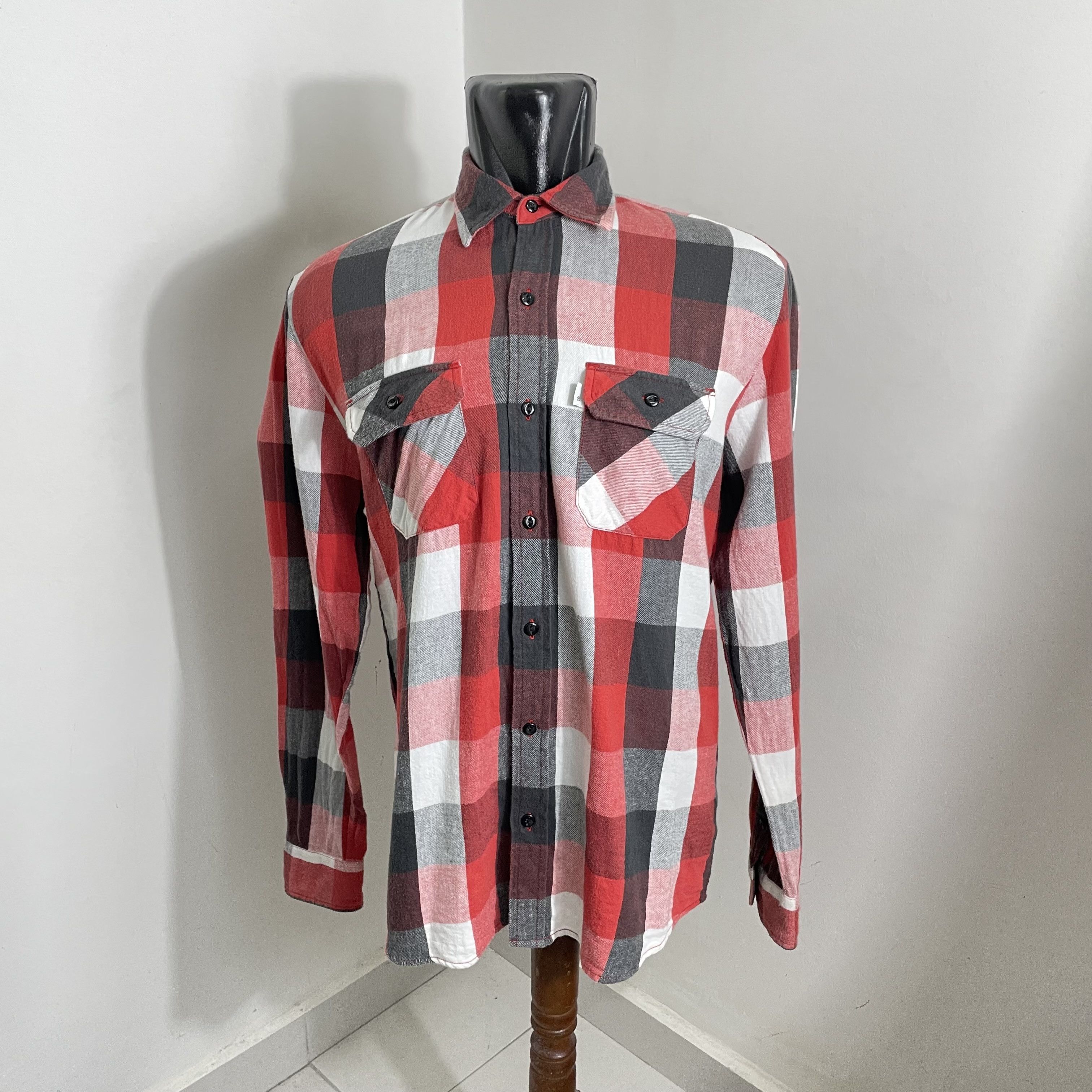 LVC × Levi's × Levi's Vintage Clothing ⭐️SALE⭐️ [M] LEVIS LEVI STRAUSS LEVI'S LVC FLANNEL SHIRT Size US M / EU 48-50 / 2 - 1 Thumbnail