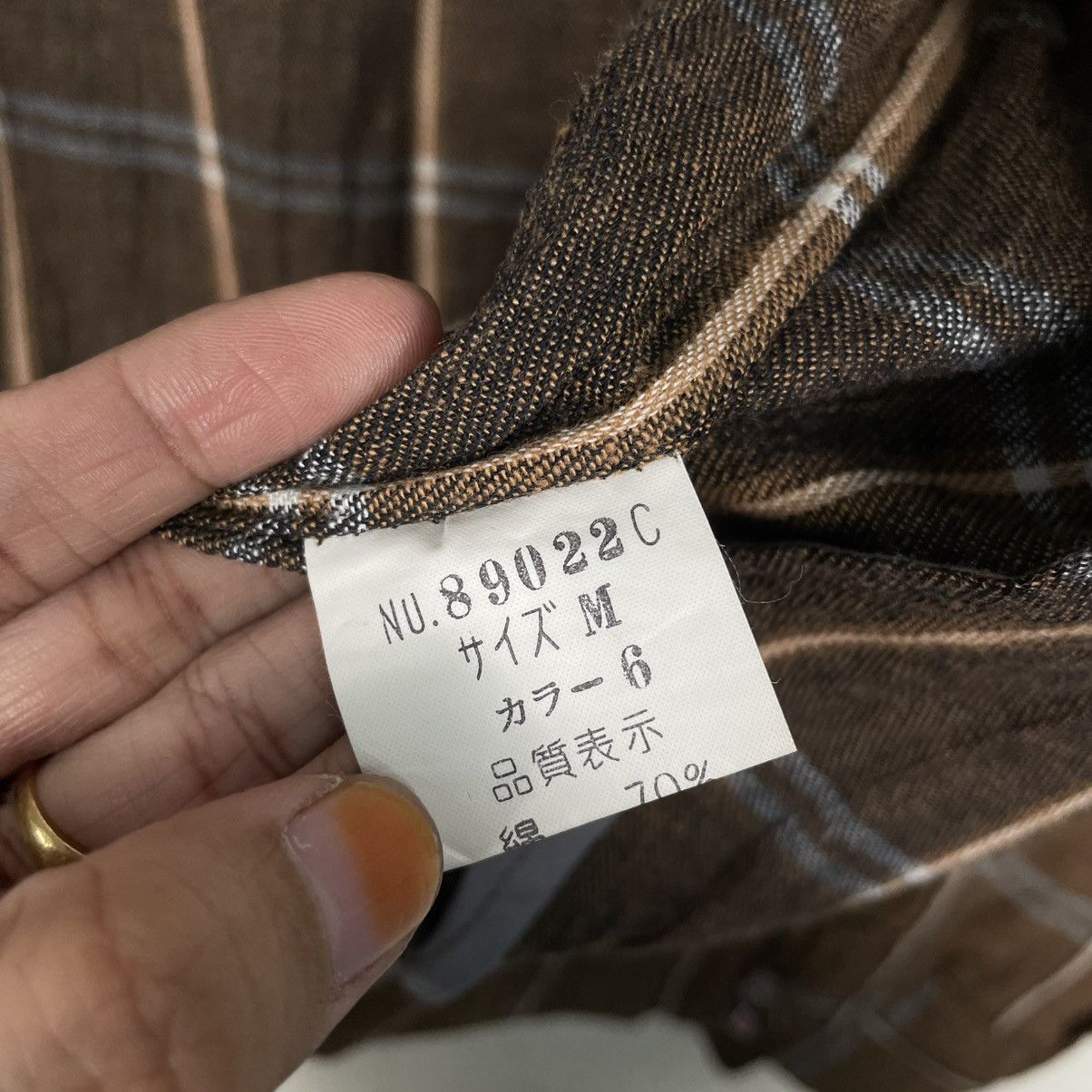 Japanese Brand Japanese Brand Pizzico Tartan Bomber Jacket Size US M / EU 48-50 / 2 - 18 Thumbnail