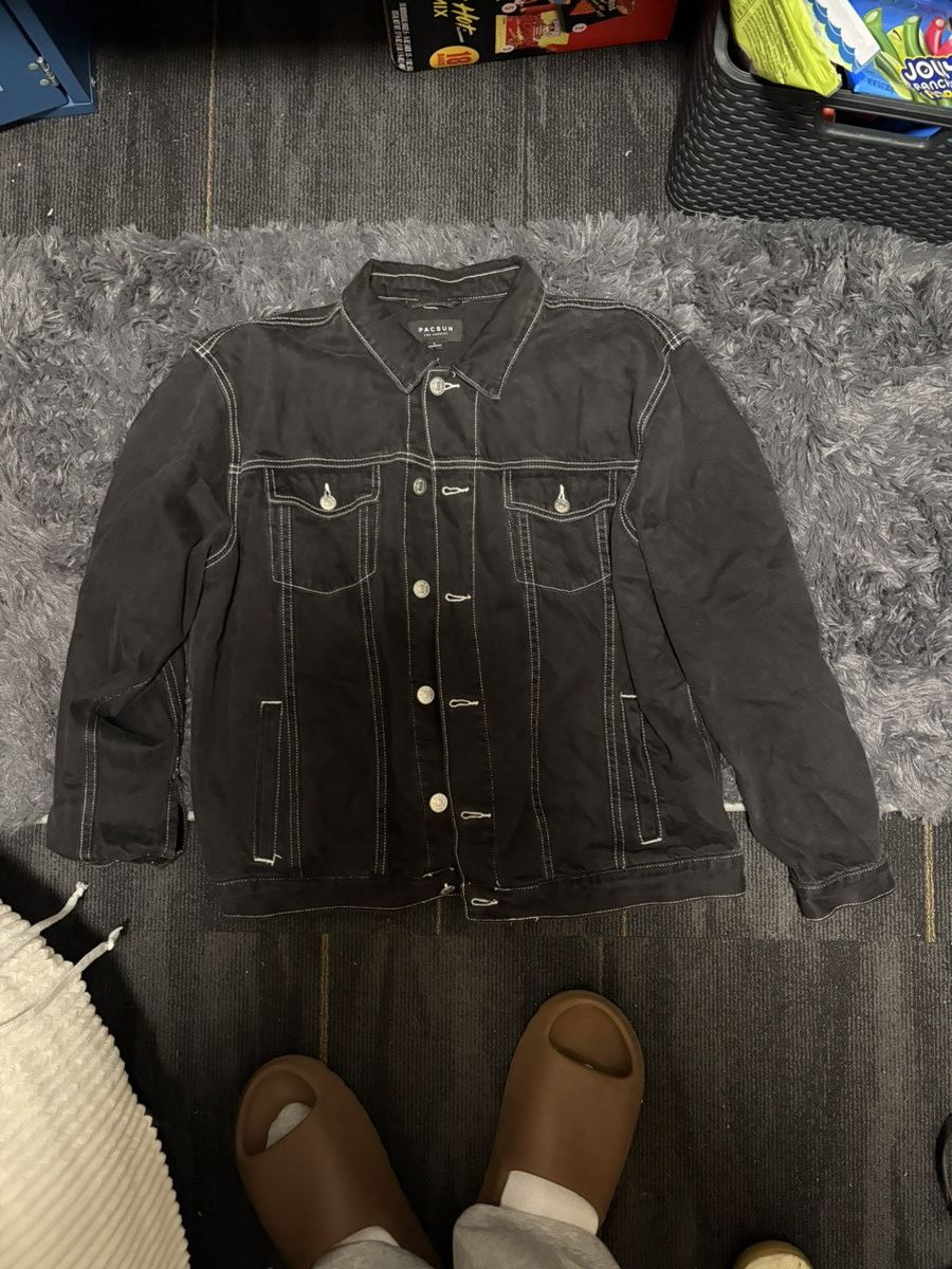 Vintage Vintage Denim Jacket Size US L / EU 52-54 / 3 - 1 Thumbnail